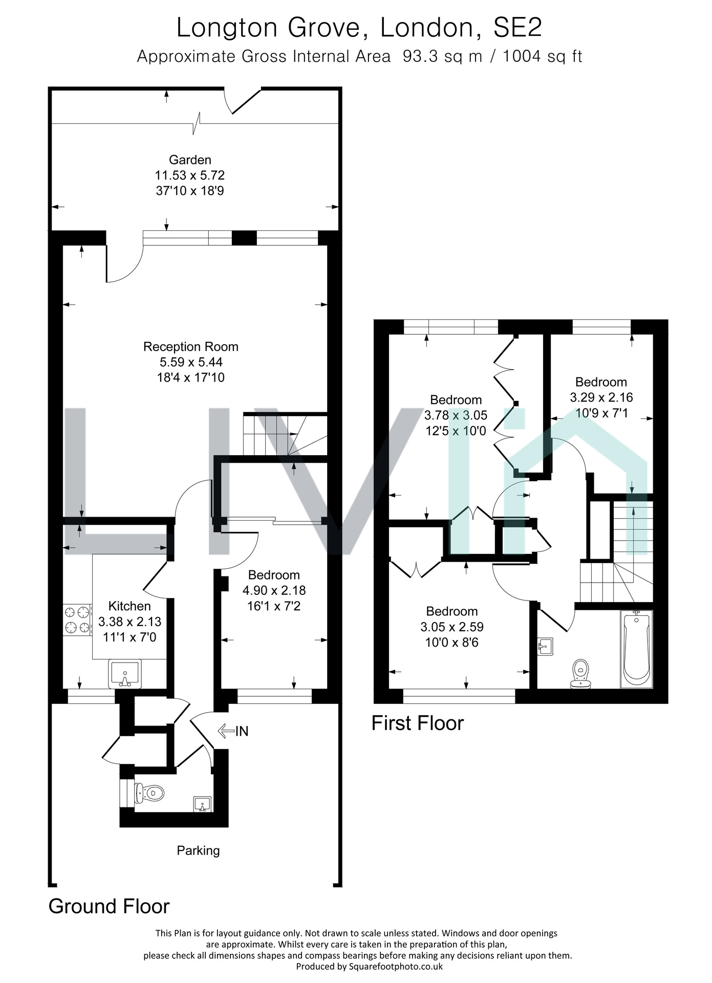 79 Longton Grove, London floorplan