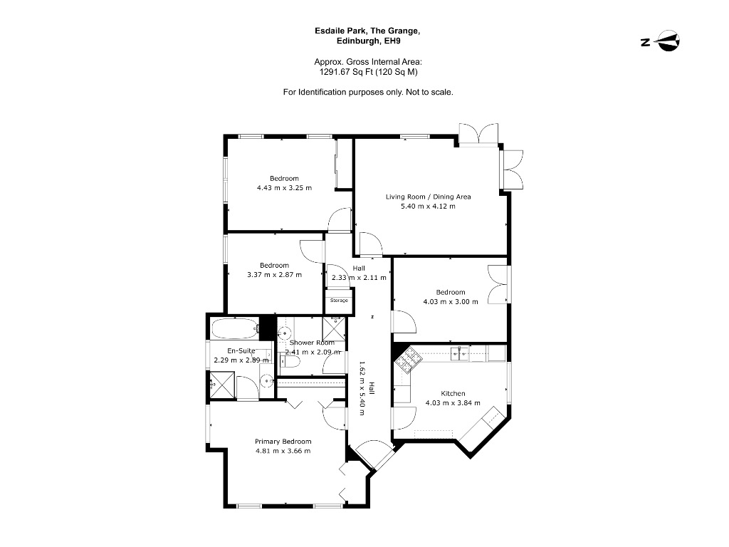 Esdaile Park , Grange, Edinburgh, EH9 2PS, Edinburgh floorplan