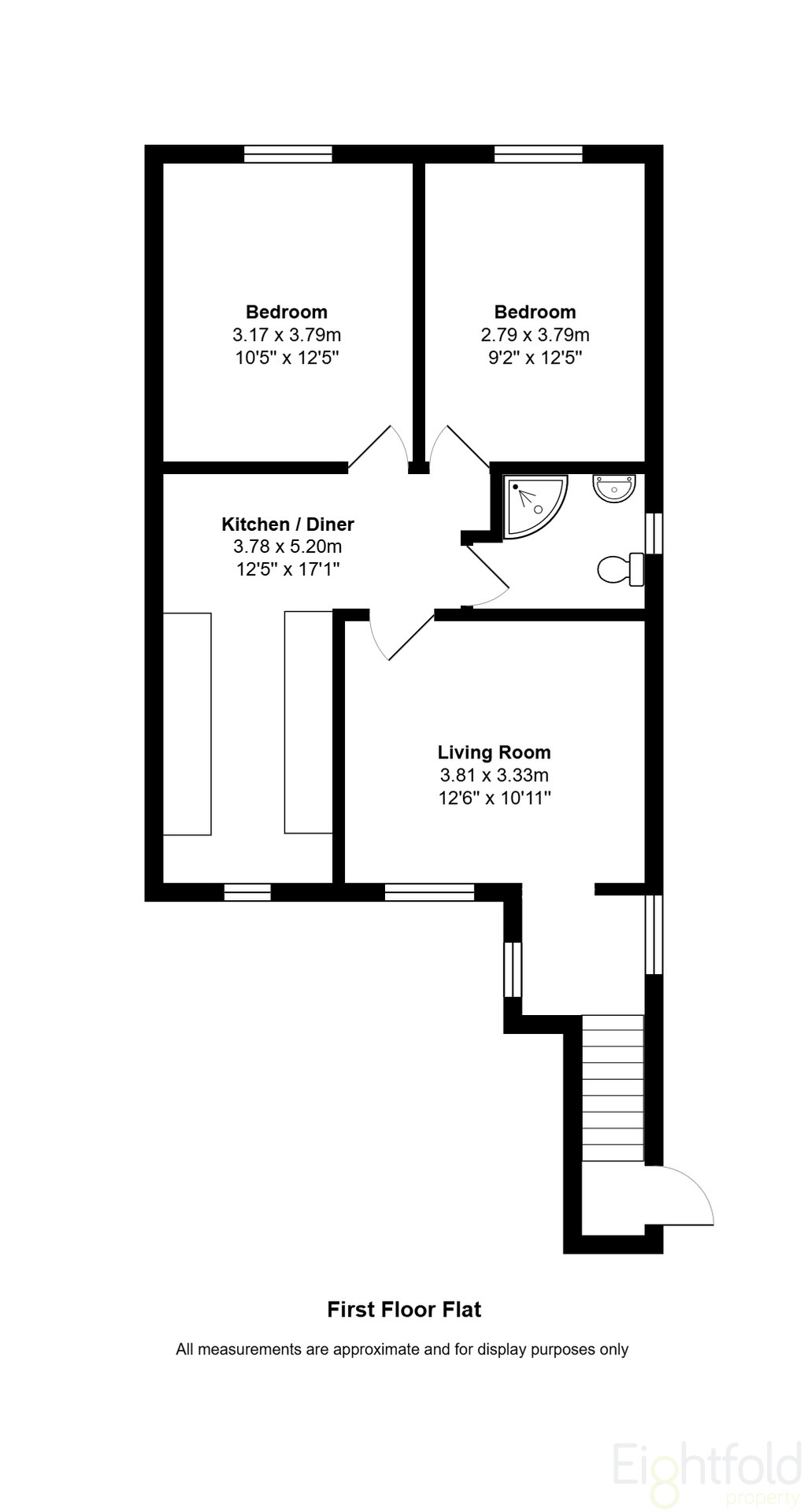94a South Coast Road, Peacehaven floorplan