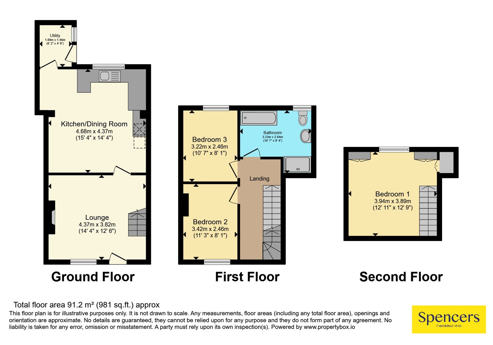1843, Melton Road, Leicester floorplan
