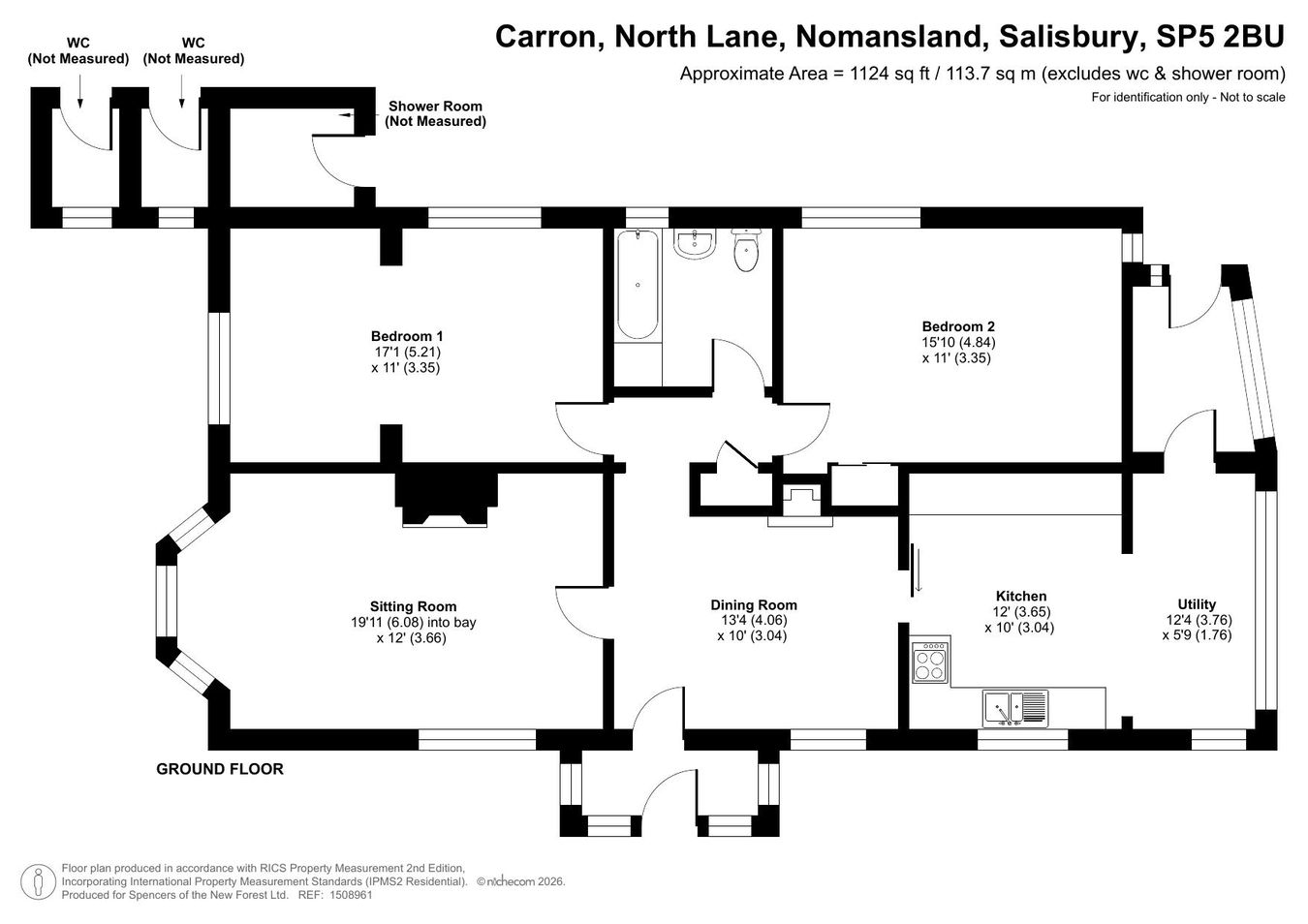 Carron, North Lane, Salisbury floorplan