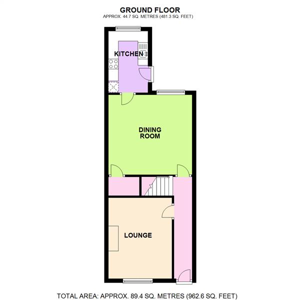 Kent Street, Victoria Park, Latchford, Warrington WA4, 2 bedroom