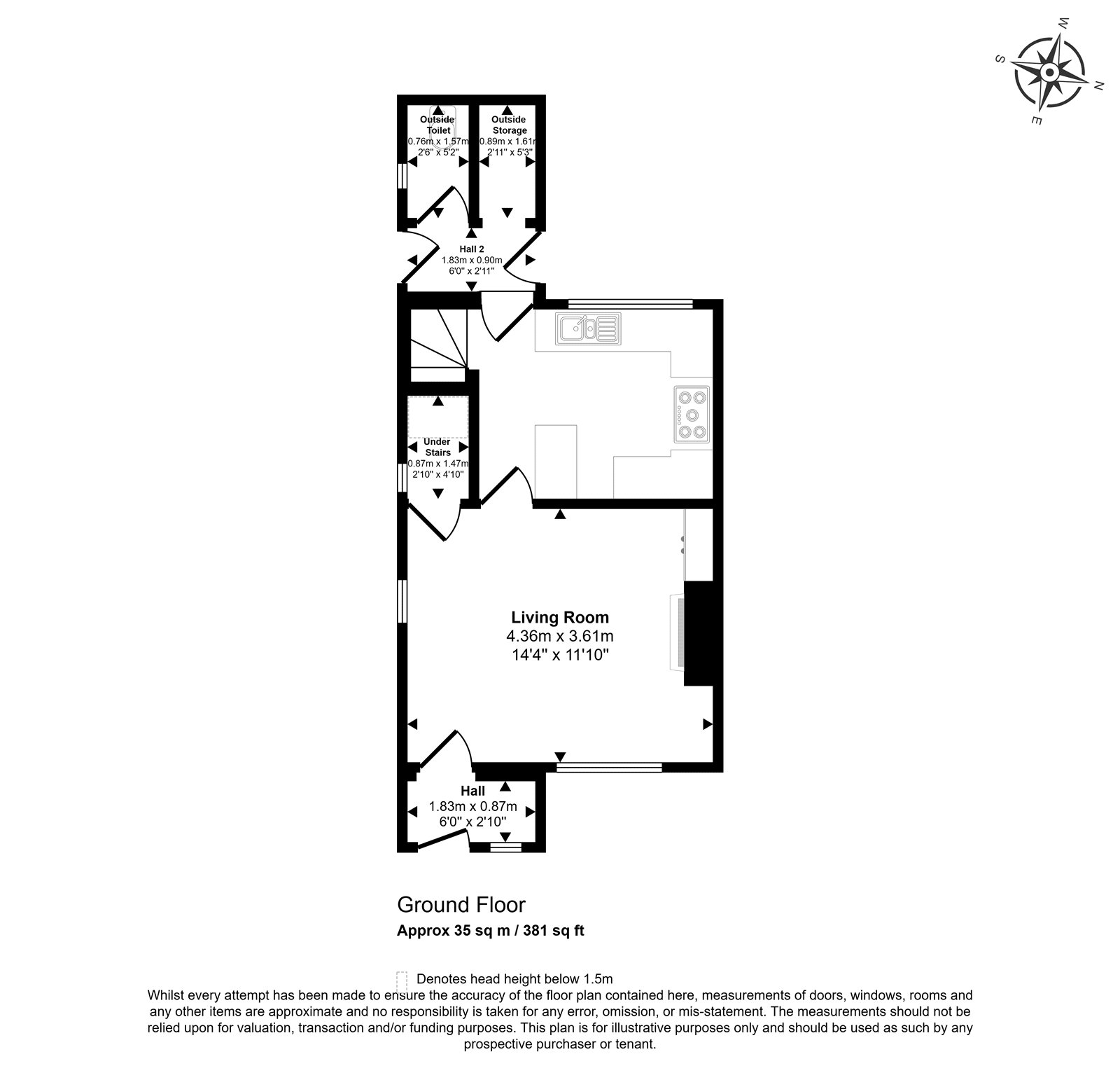 44, Spencer Road, Leicestershire floorplan
