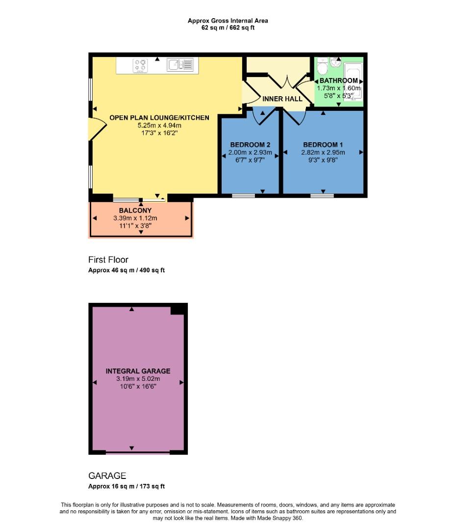 18, Robinson Avenue, Sheffield floorplan