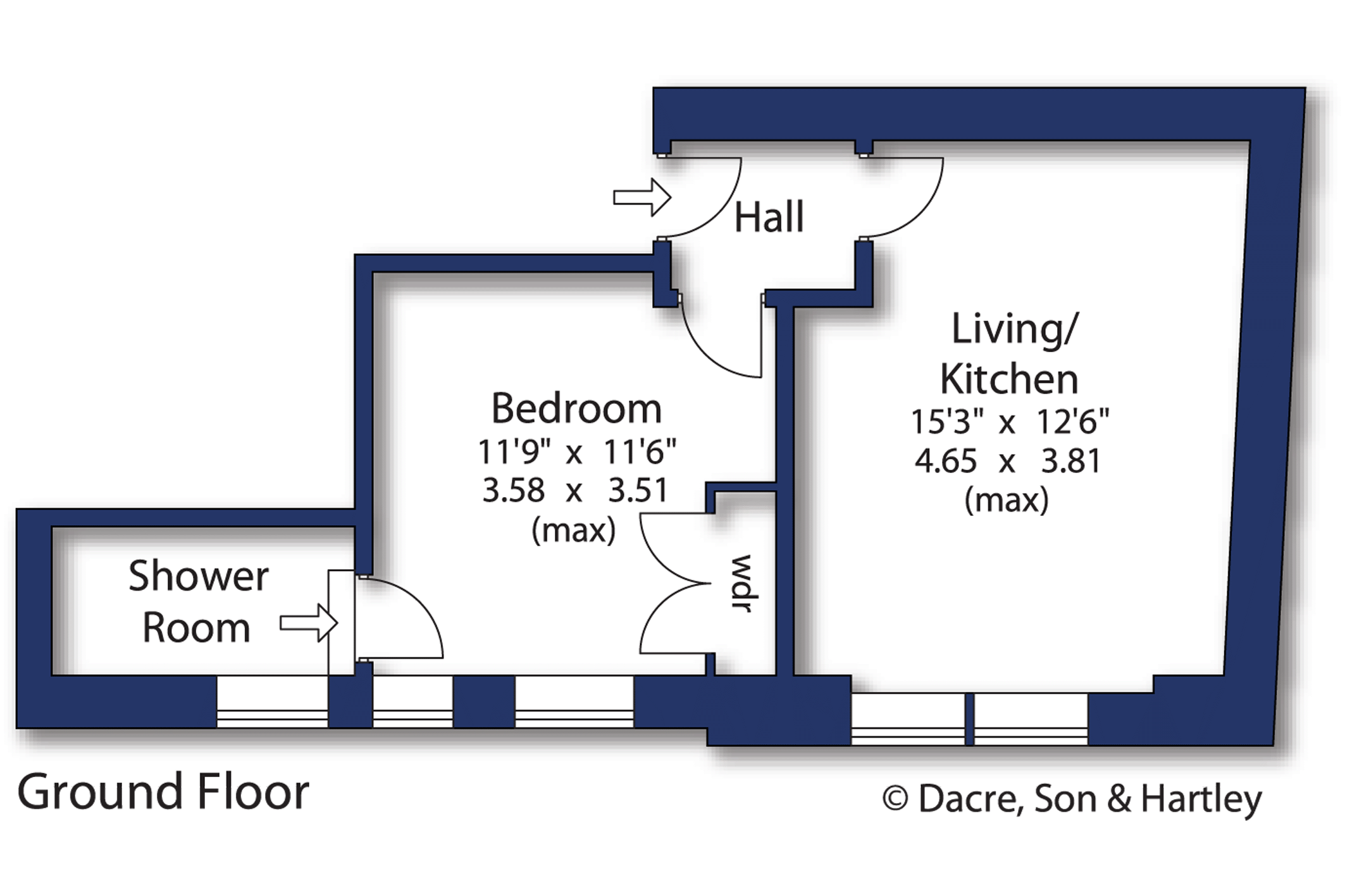 Apartment 2,, Sedbergh Chambers, Ilkley floorplan