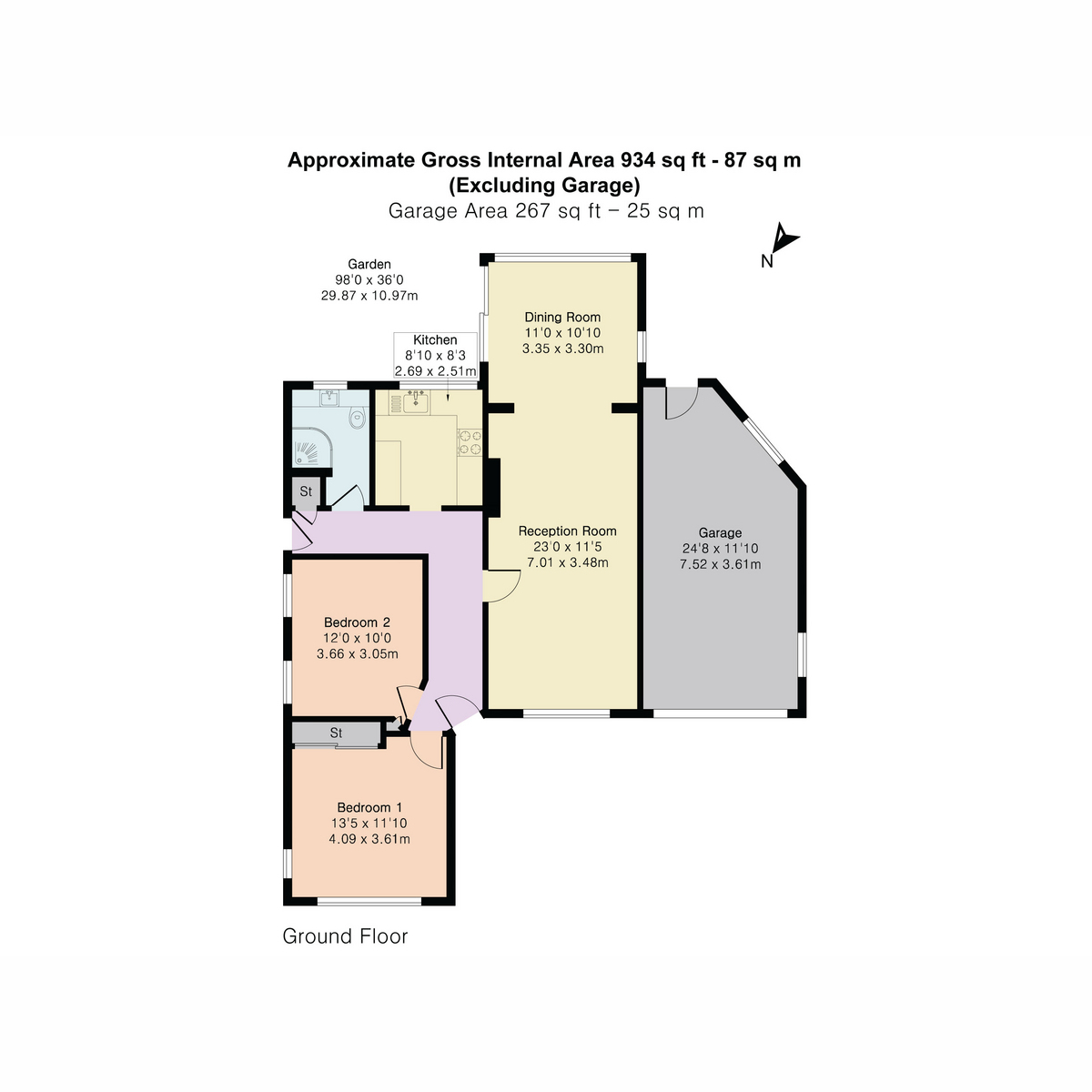 71, Hurst Rise Road, Oxford floorplan