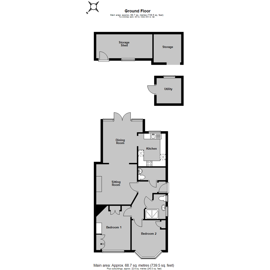 66, St. Johns Road, Whitstable floorplan