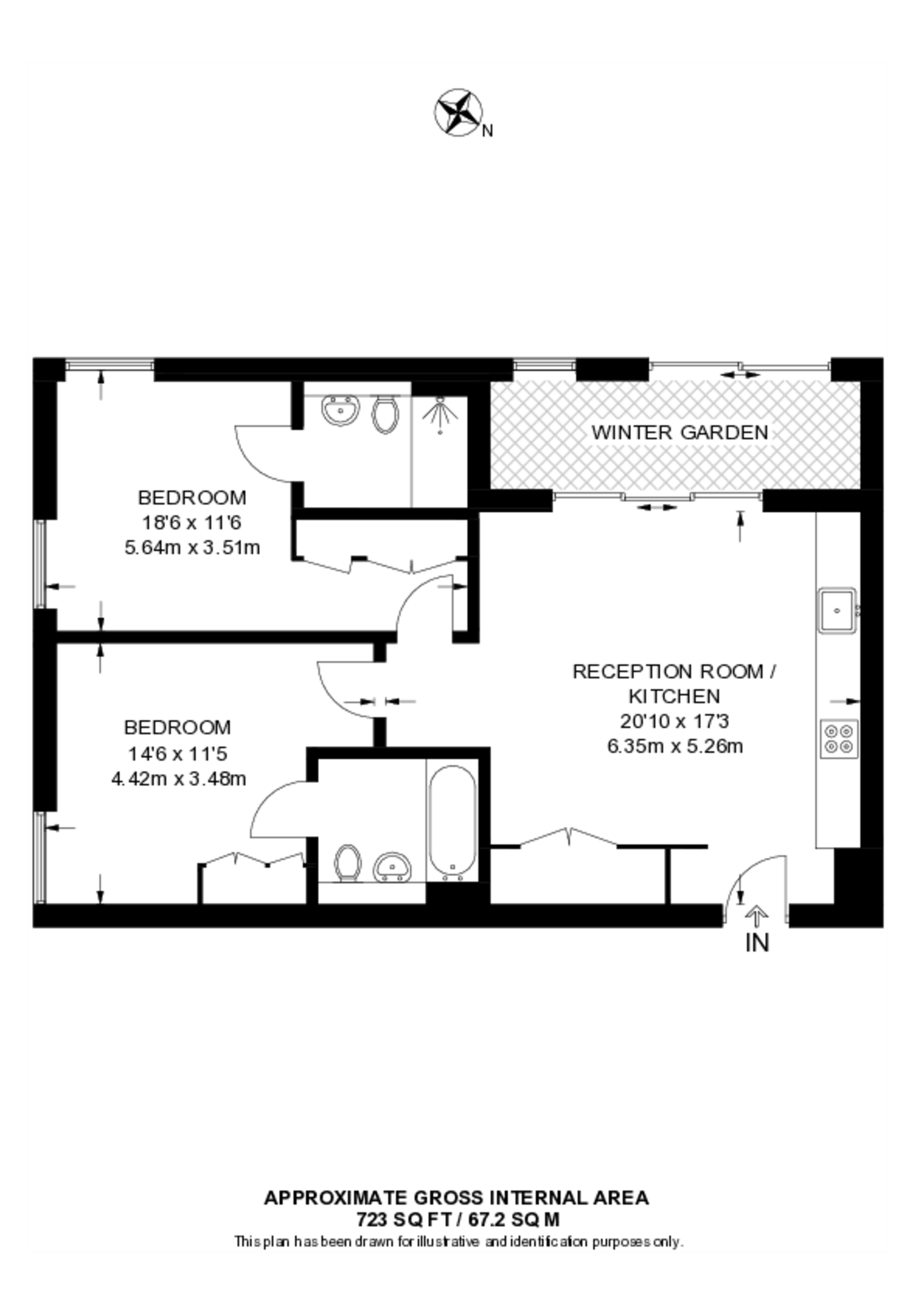 New Drum Street, Aldgate floorplan