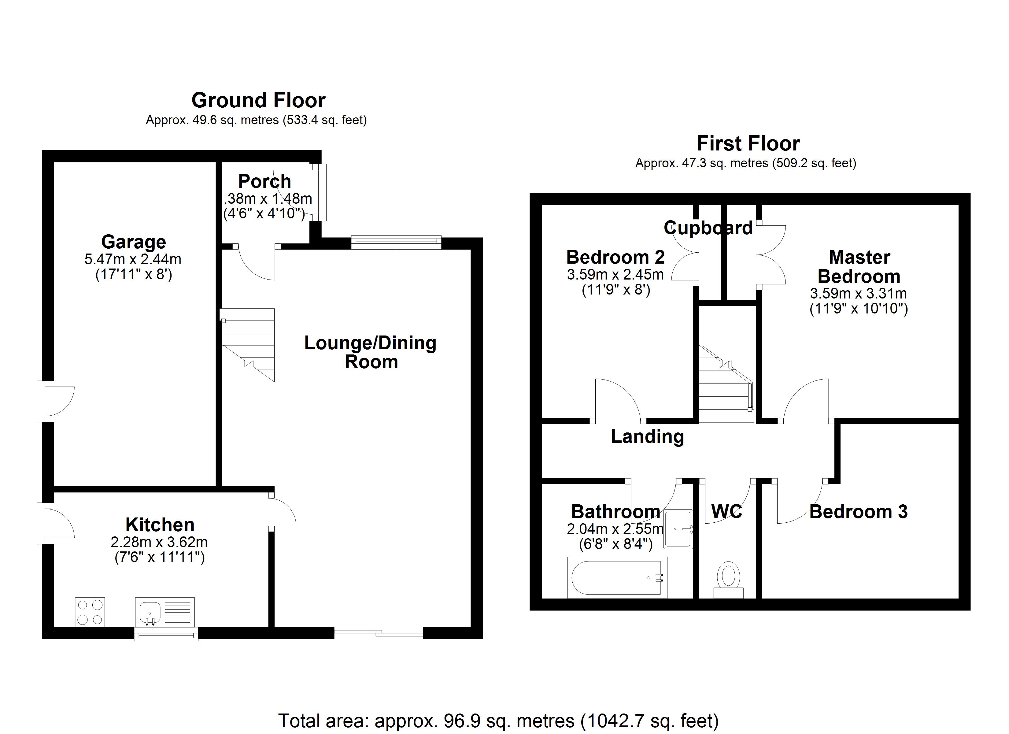 Sherborne Close, Slough floorplan
