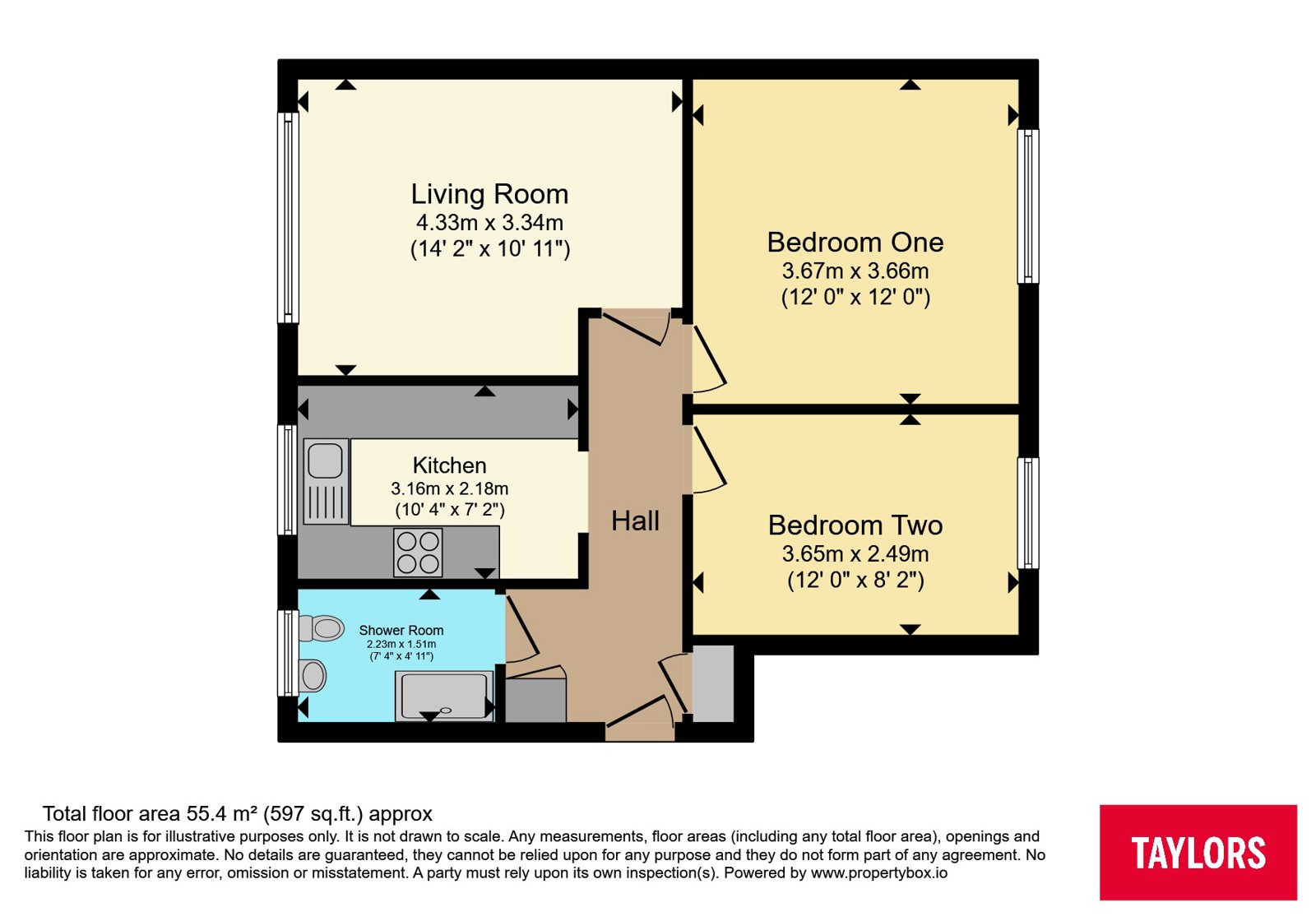 279, Painswick Road, Gloucester floorplan