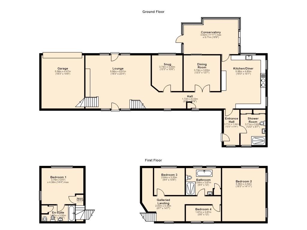 Meadows Farm, Meadow Head Lane, Norden floorplan