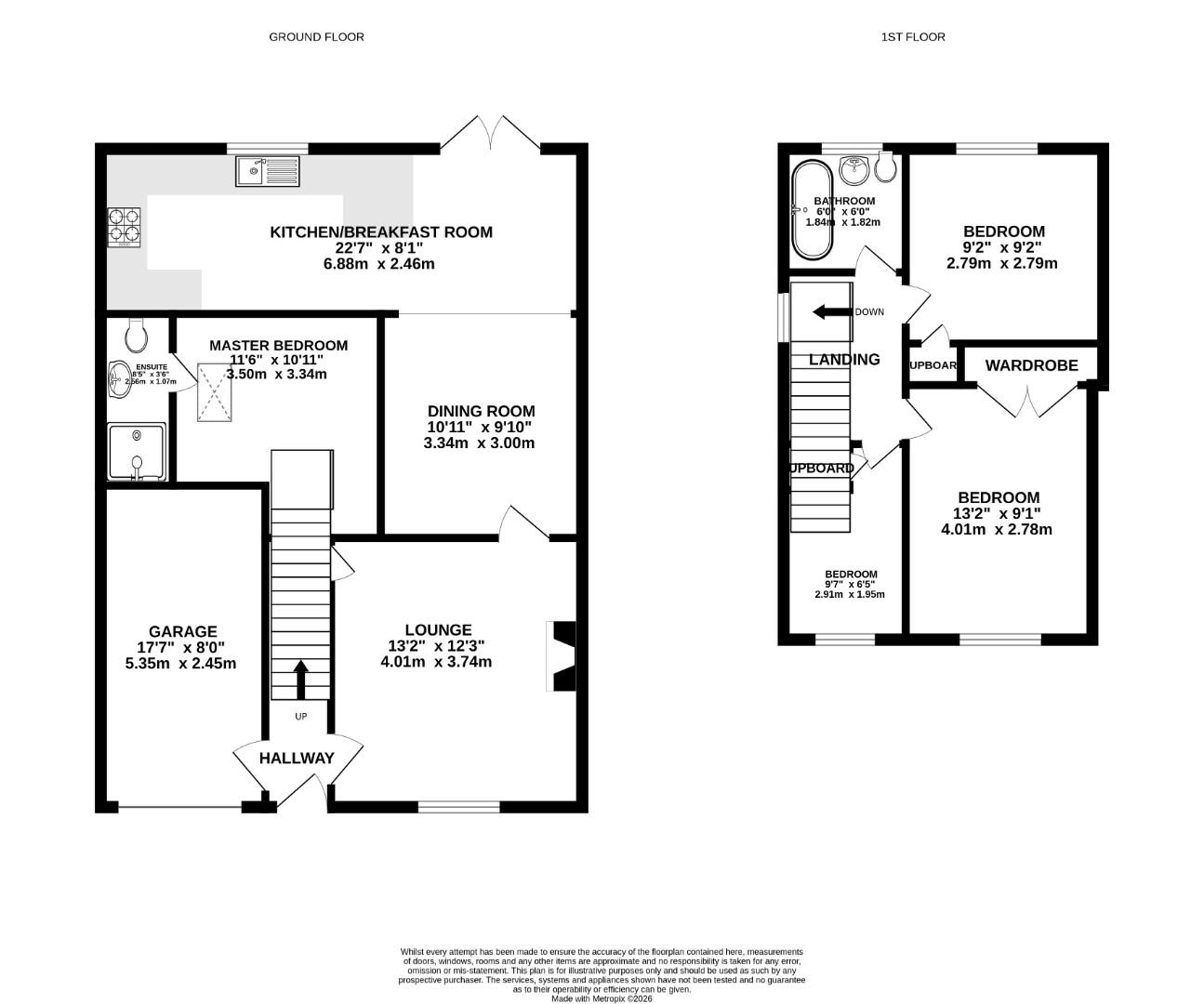 38, Collard Road, Willesborough floorplan