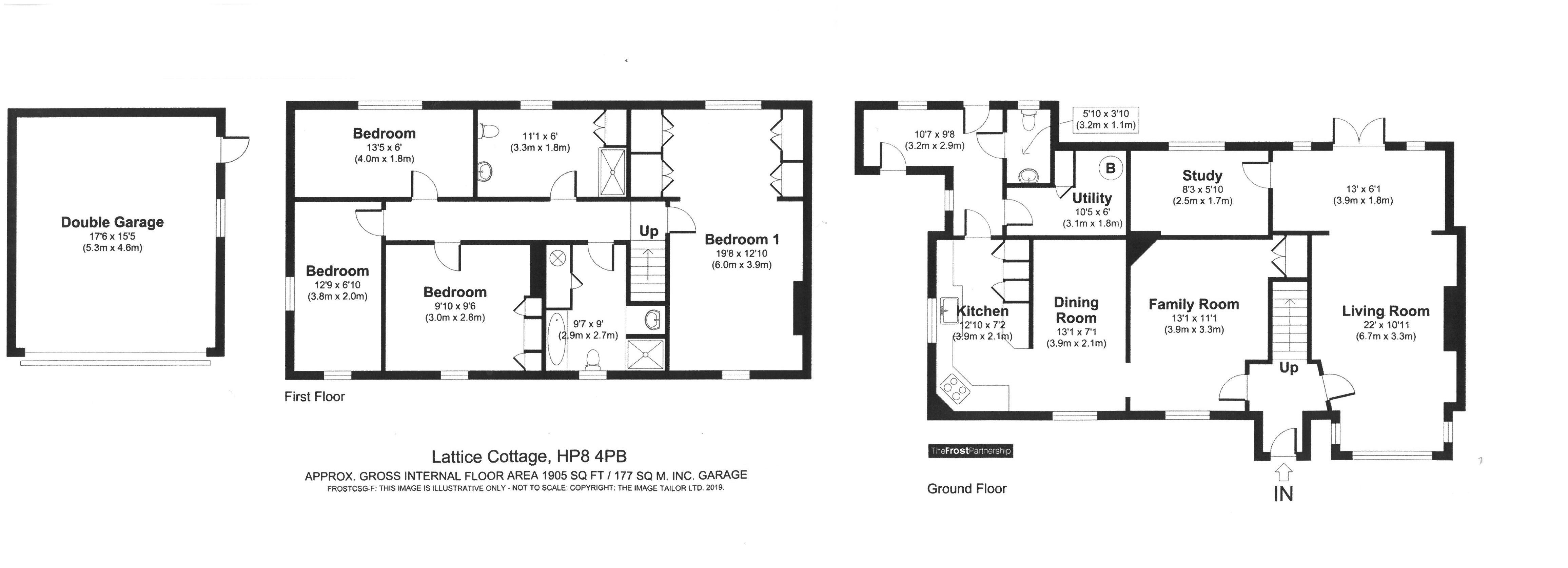 Lattice Cottage,, Back Lane, Chalfont St. Giles floorplan