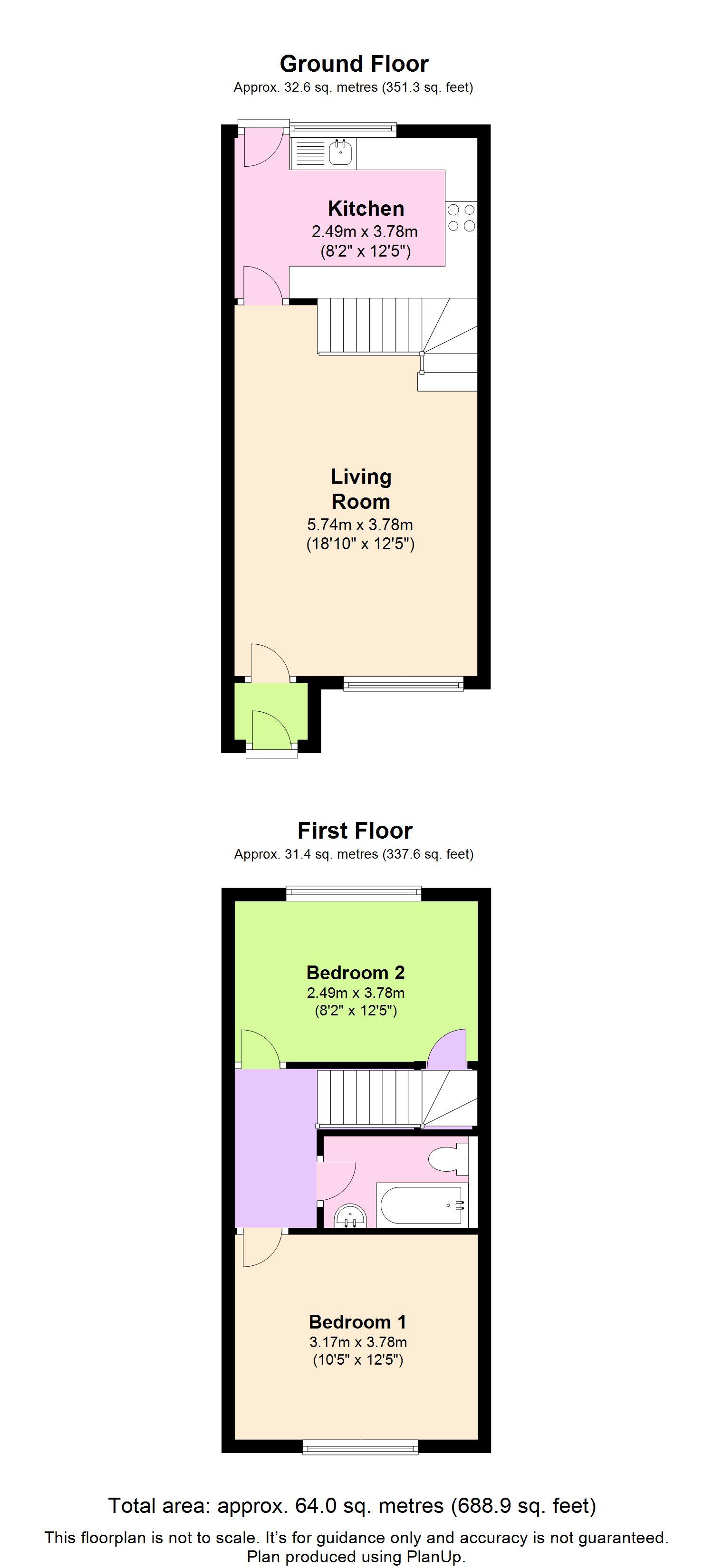 2 Bedrooms Terraced house for sale in Isenburg Way, Hemel Hempstead HP2
