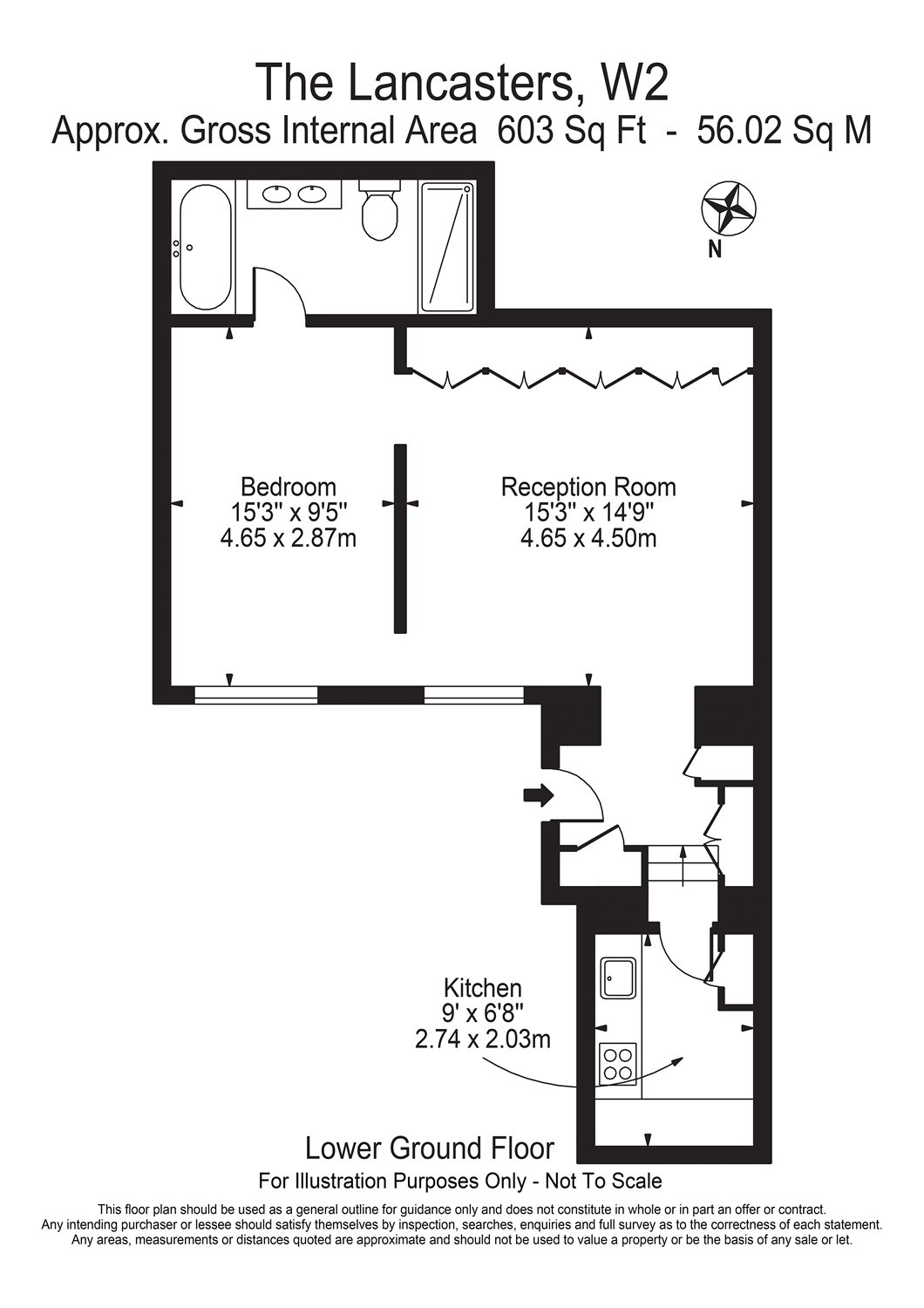 1 Bedrooms Flat to rent in The Lancasters, 79 Lancaster Gate, London W2