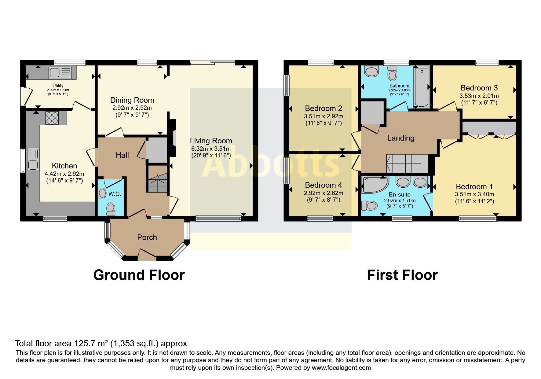 3, Admirals Garden, Norwich floorplan