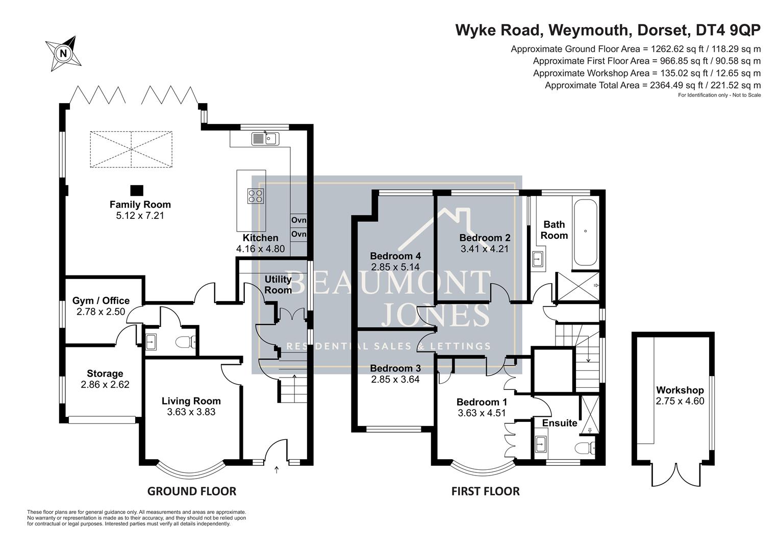 110, Wyke Road, Weymouth floorplan