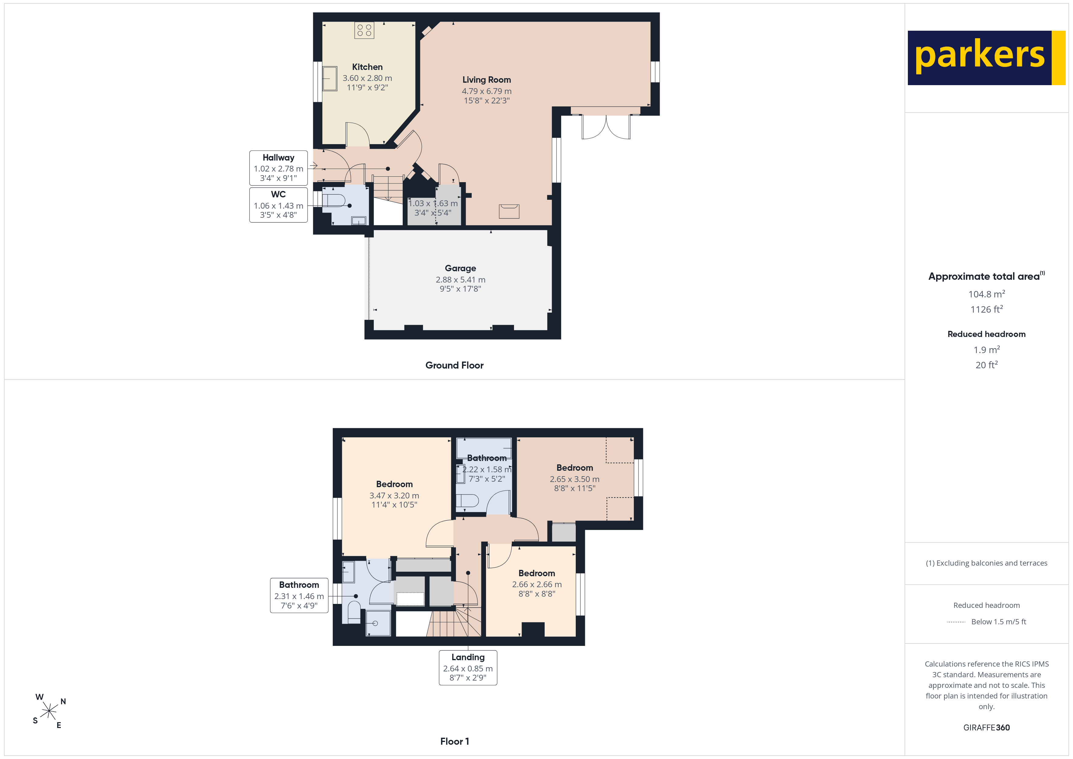 10, Foxdown Close, Oxfordshire floorplan