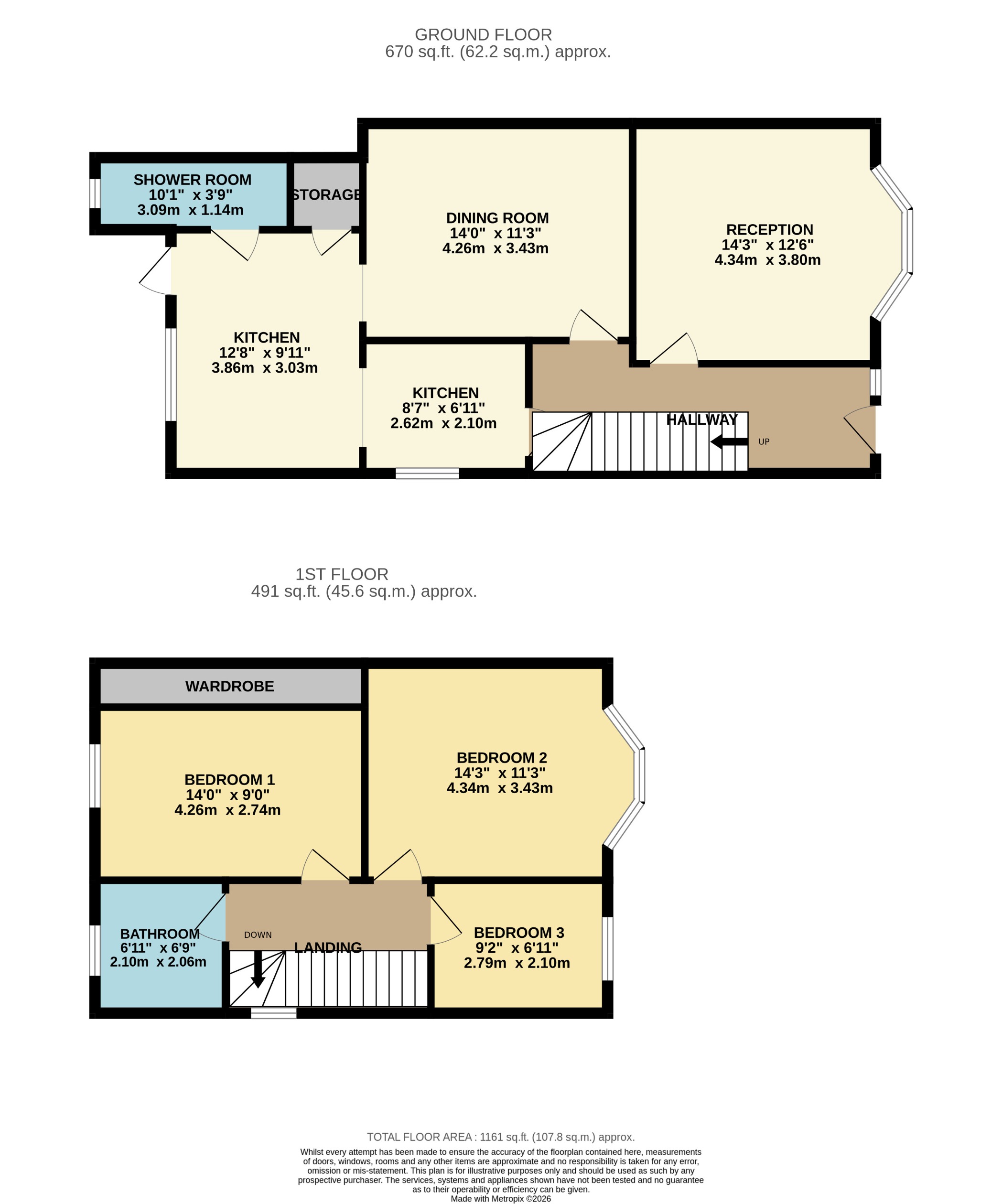 190, Merthyr Road, Cardiff floorplan