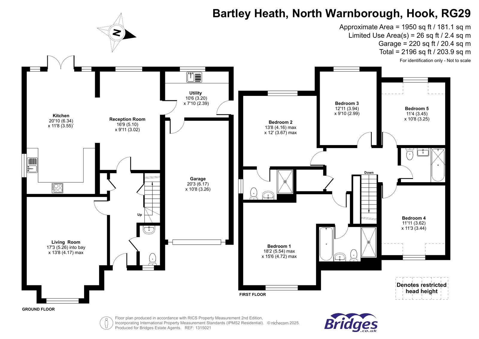 Unit 2 The Botanic Collection,, Bartley Heath, Hook floorplan