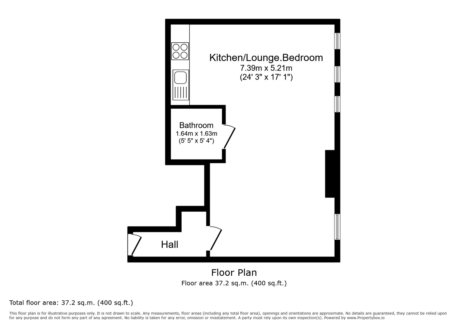 Flat 6, 175, Friar Street, Berkshire floorplan