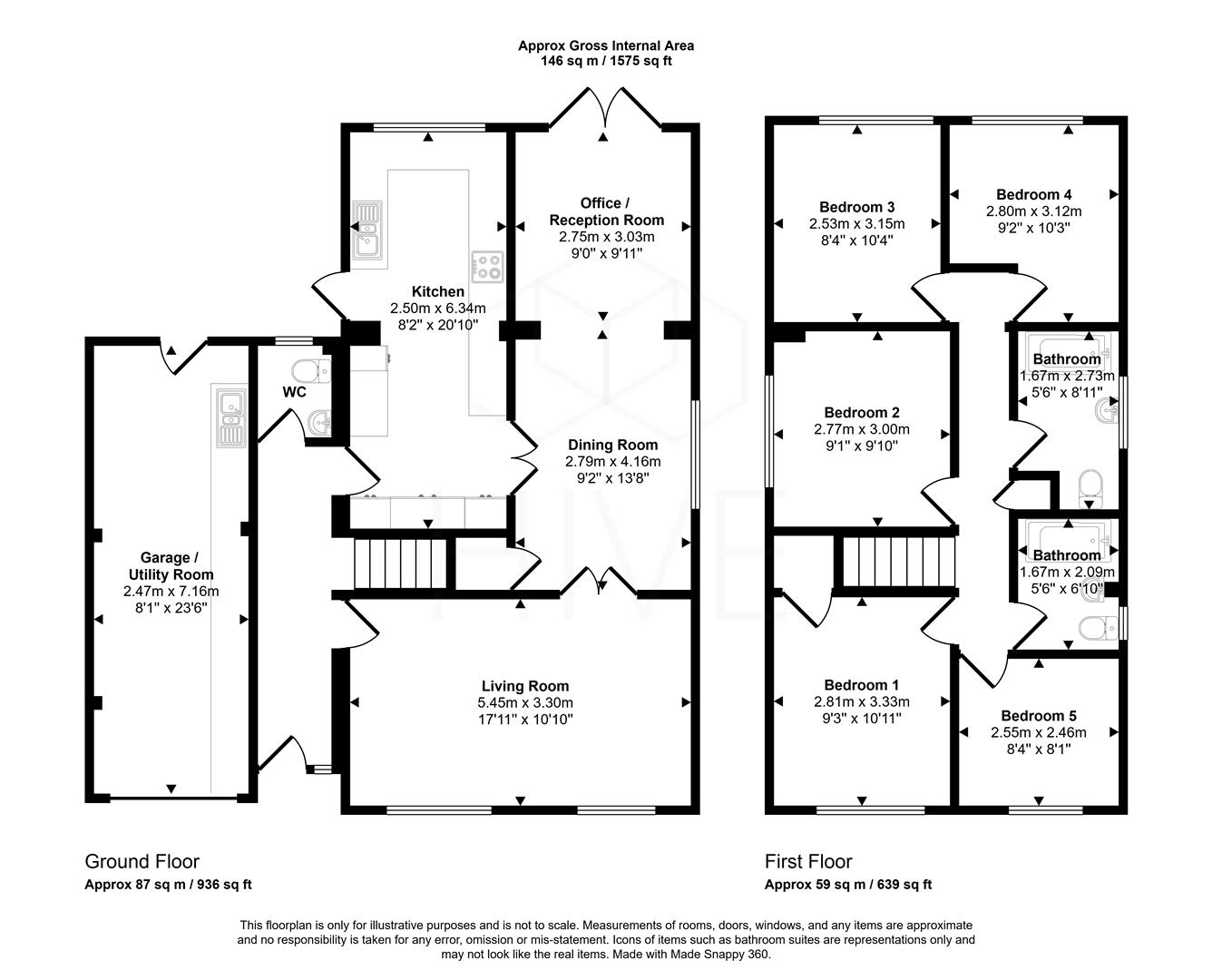 77, Lake Road, Verwood floorplan