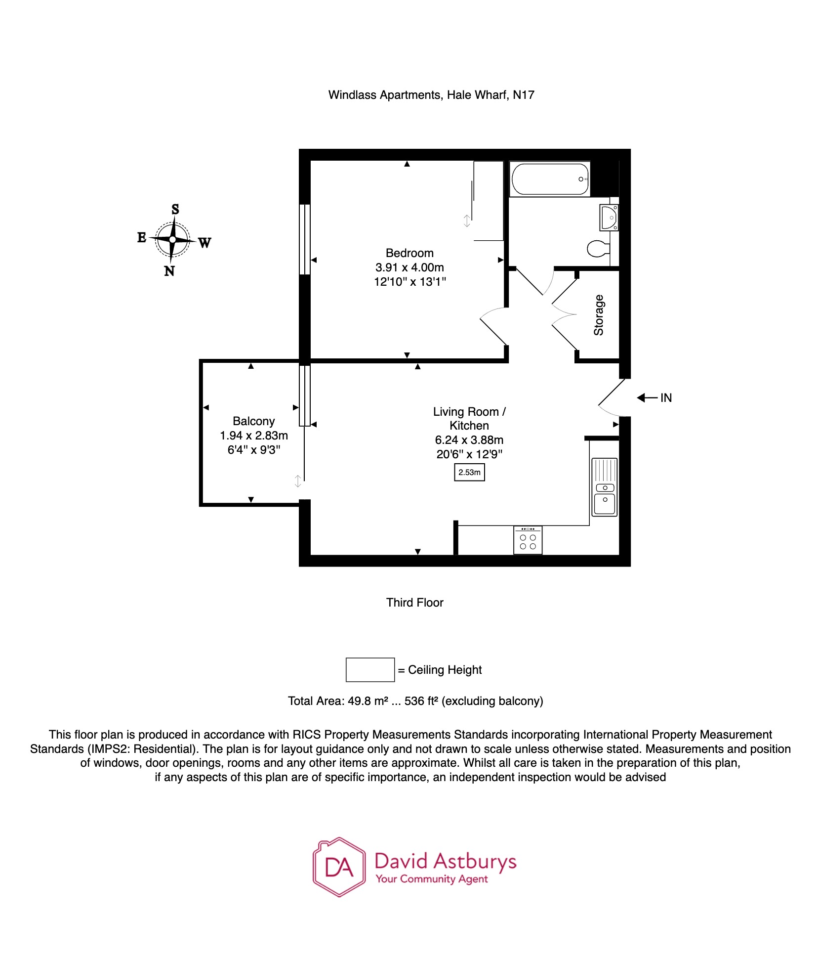 Windlass Apartments , Ferry Lane, Tottenham Hale floorplan