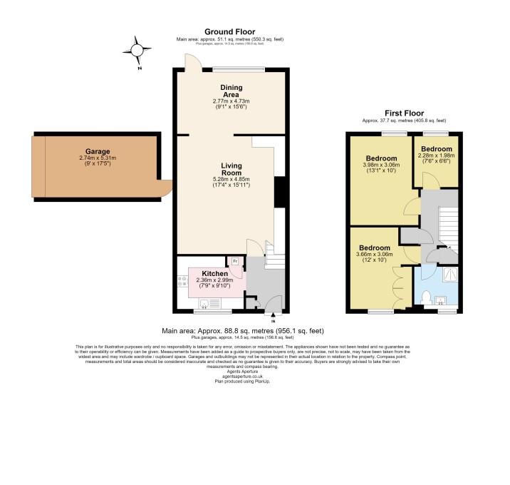 99, Millfield, New Ash Green floorplan
