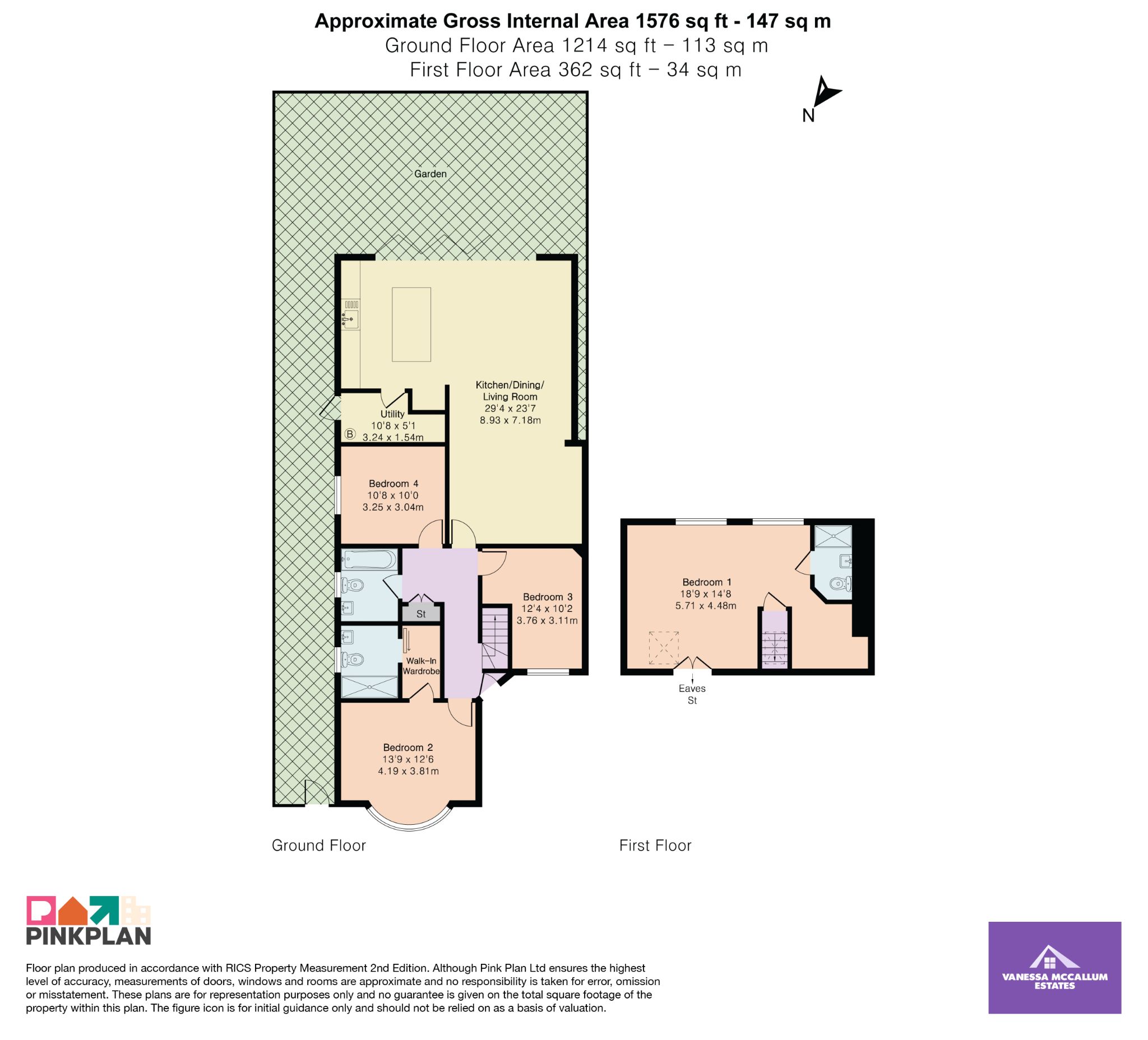 10 The Drive, Potters Bar floorplan