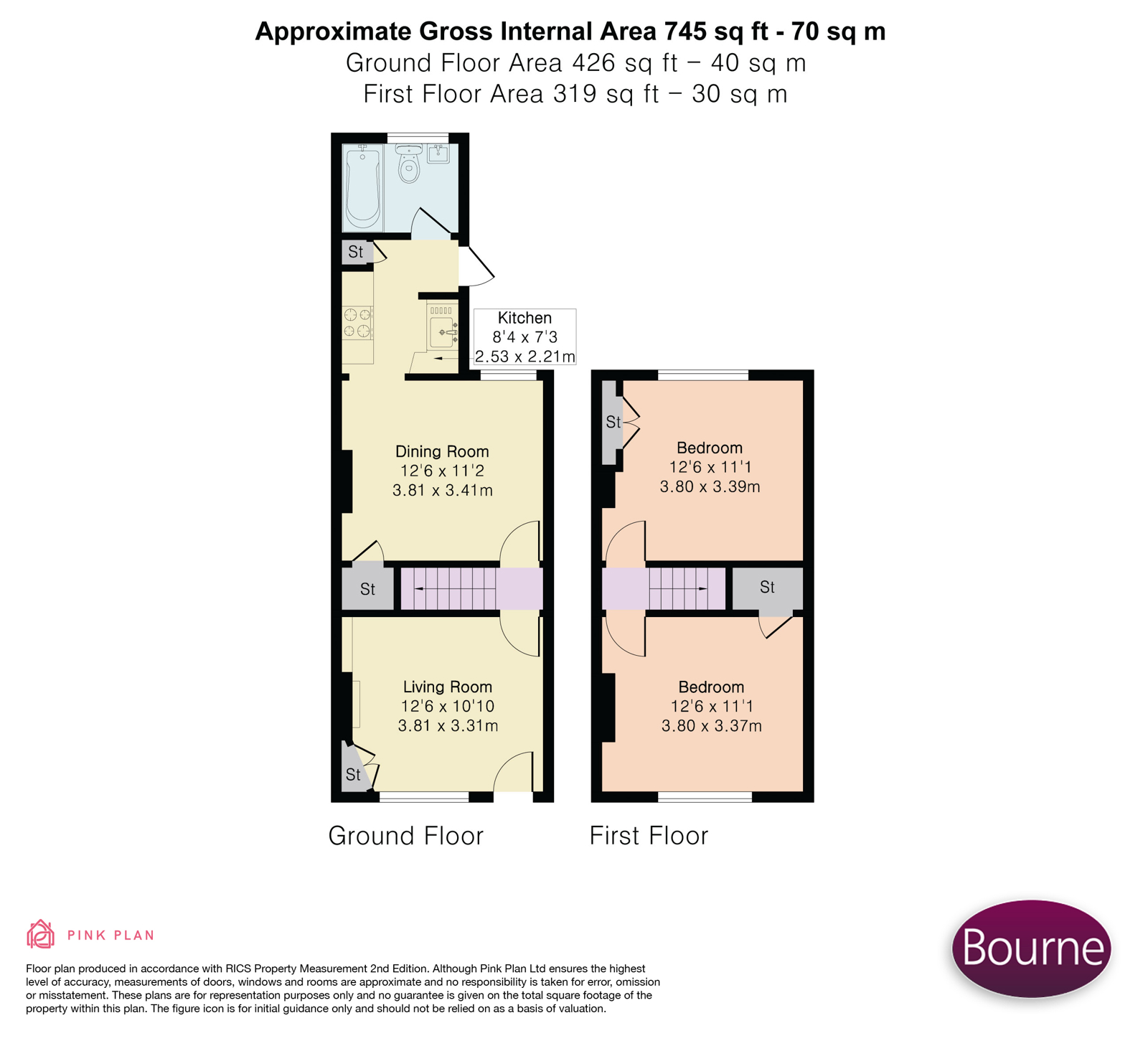 3, New Cross Road, Guildford floorplan