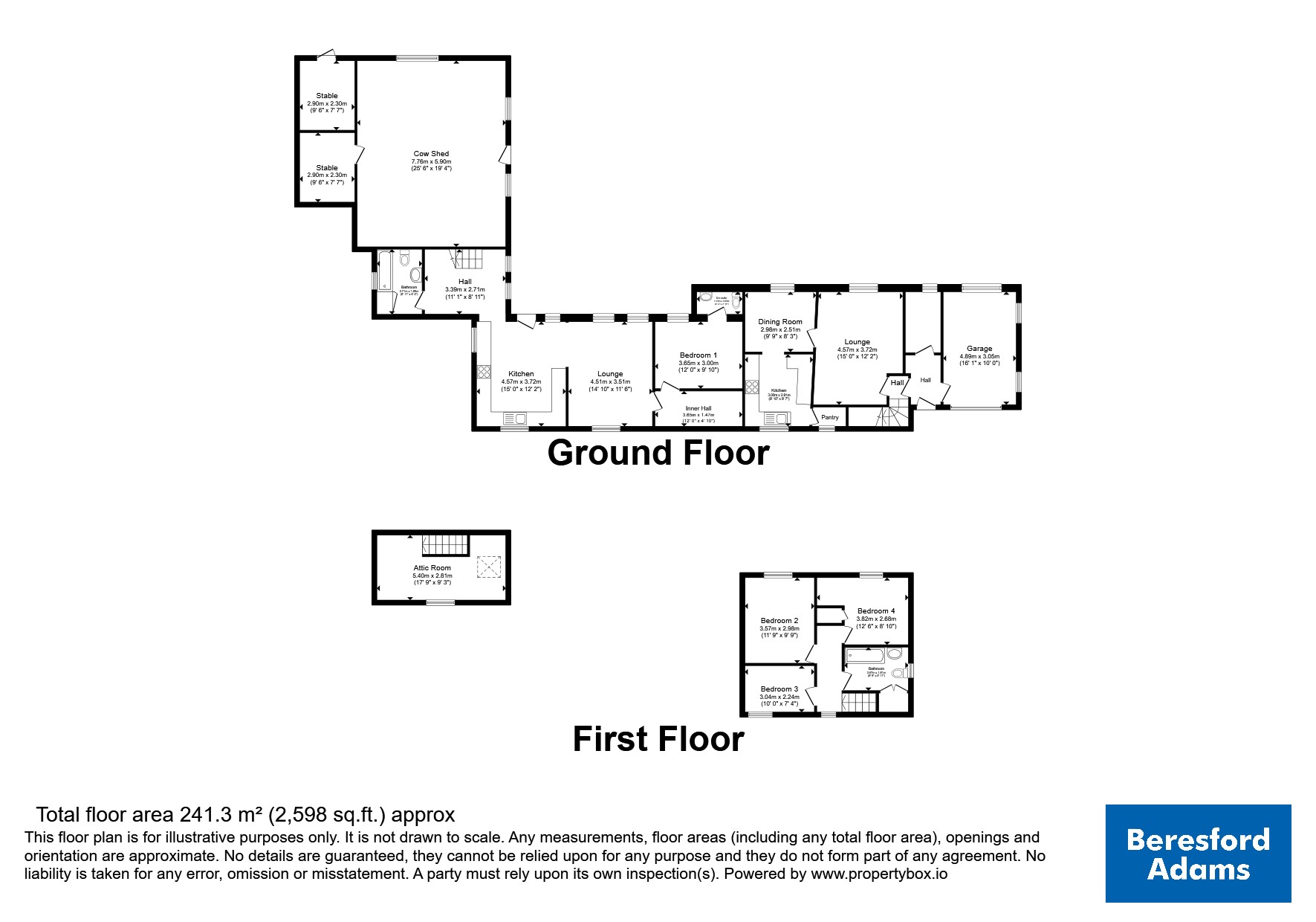 Bryn Mawr, Gwynedd floorplan