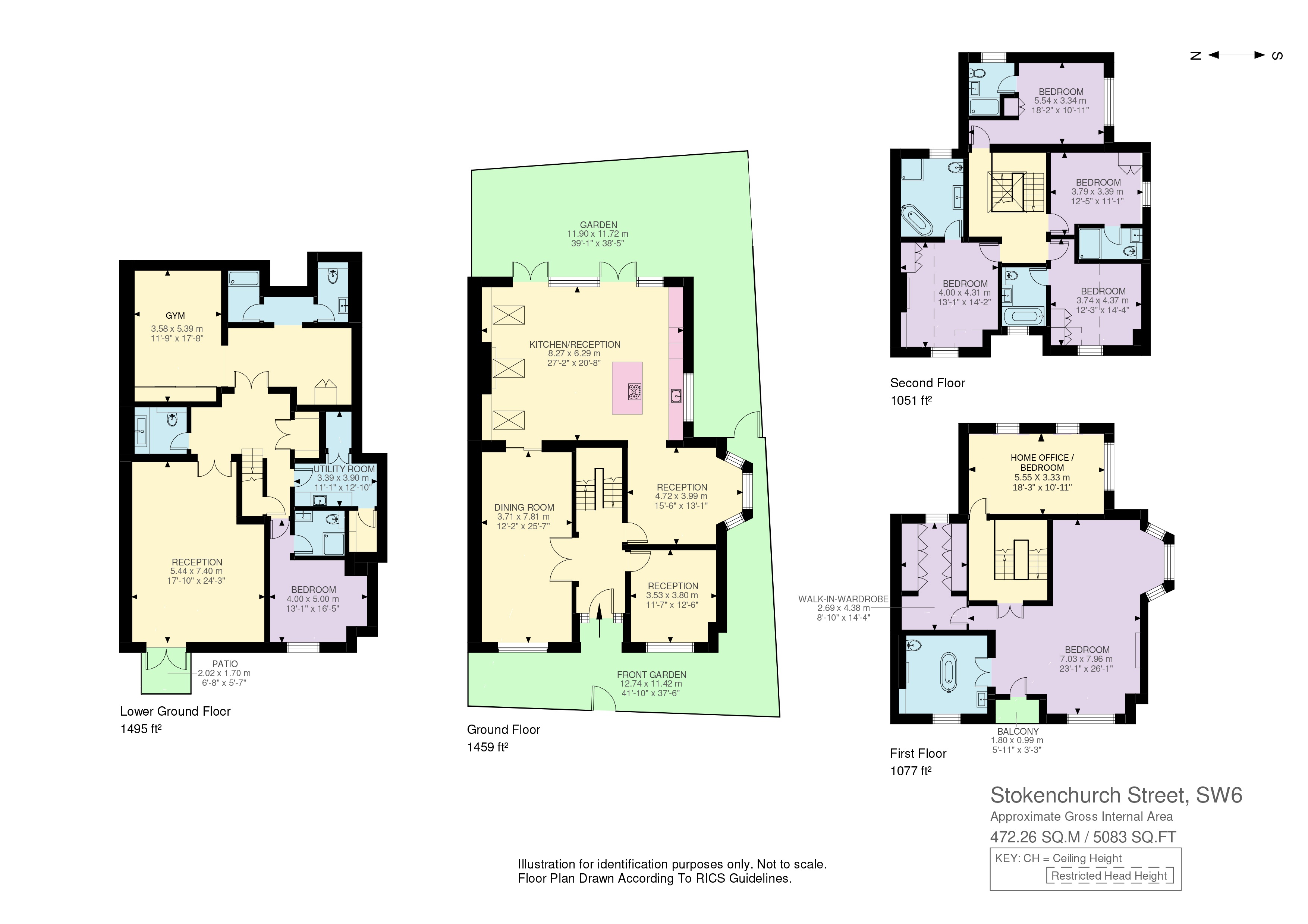 39, Stokenchurch Street, London floorplan