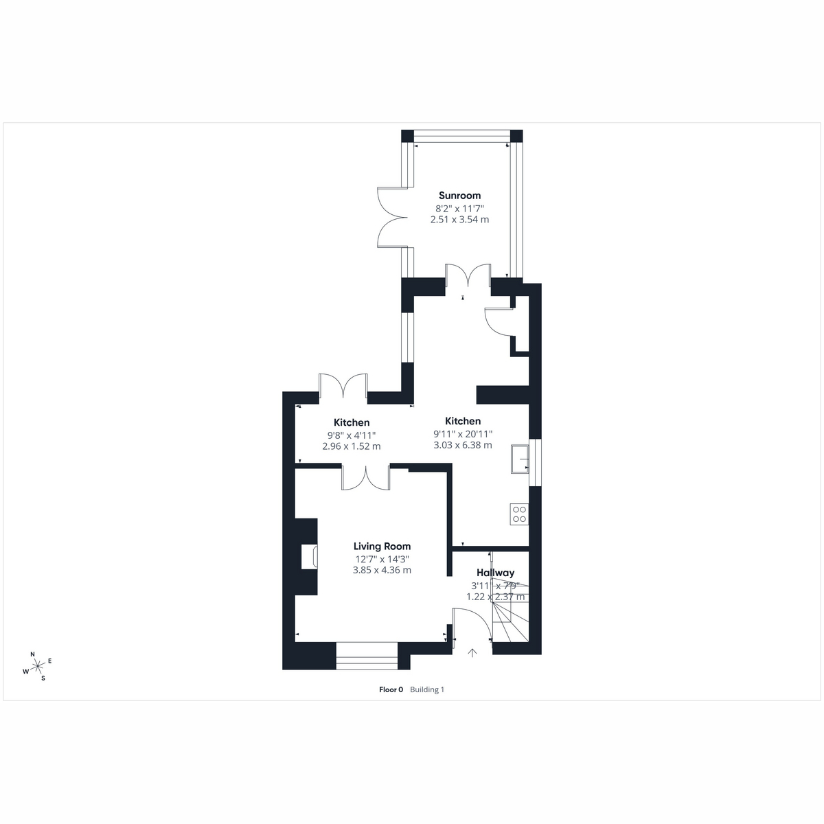 13, Norham Terrace, Jarrow floorplan