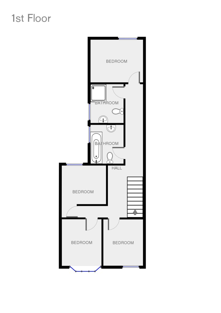 32, Colum Road, Cardiff floorplan