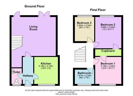21, St Michaels Place, Canterbury floorplan
