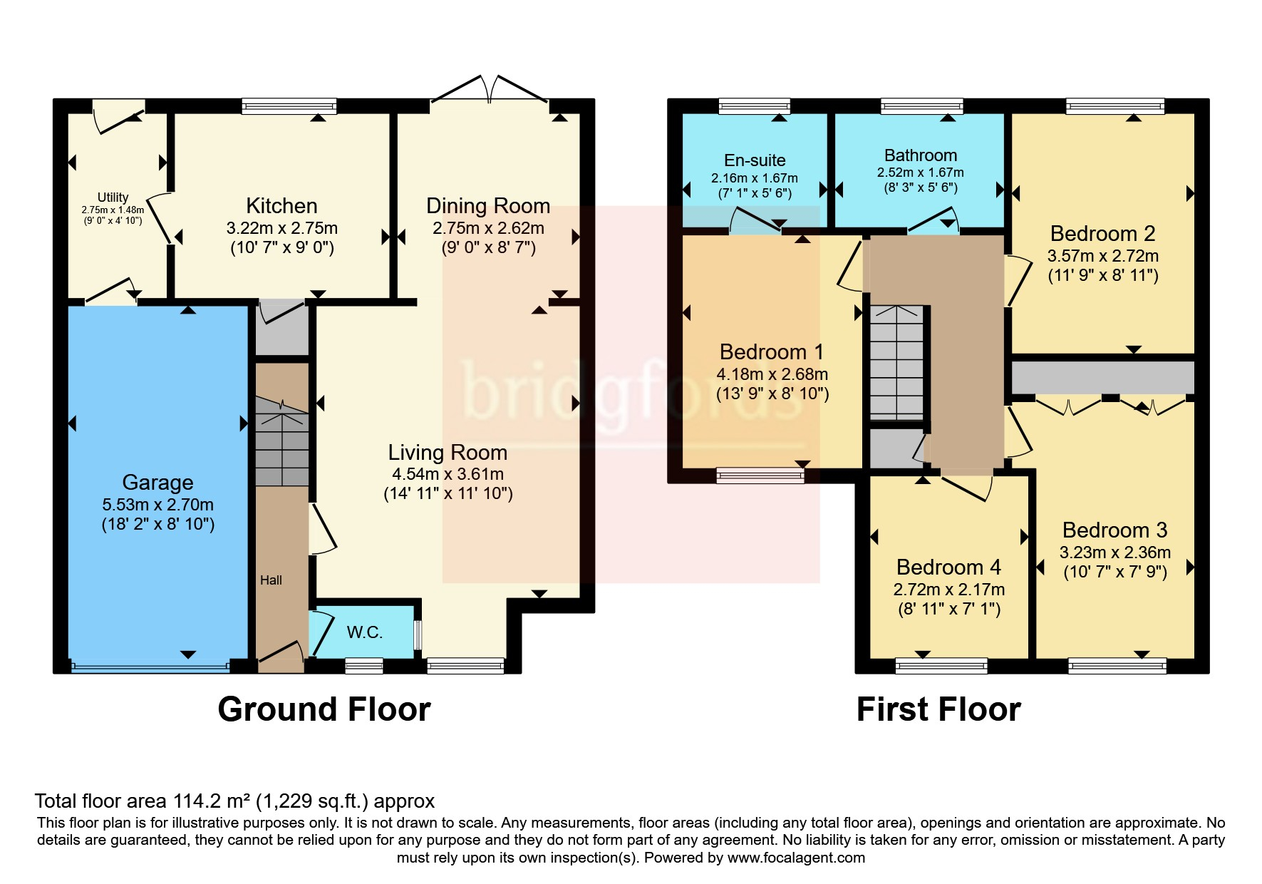 23, Pentland Close, Stockport floorplan