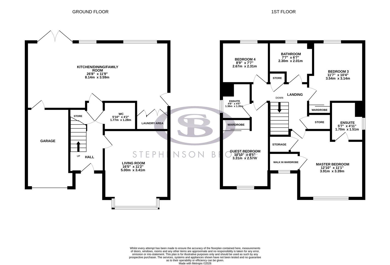 16, Thistle Way, Congleton floorplan