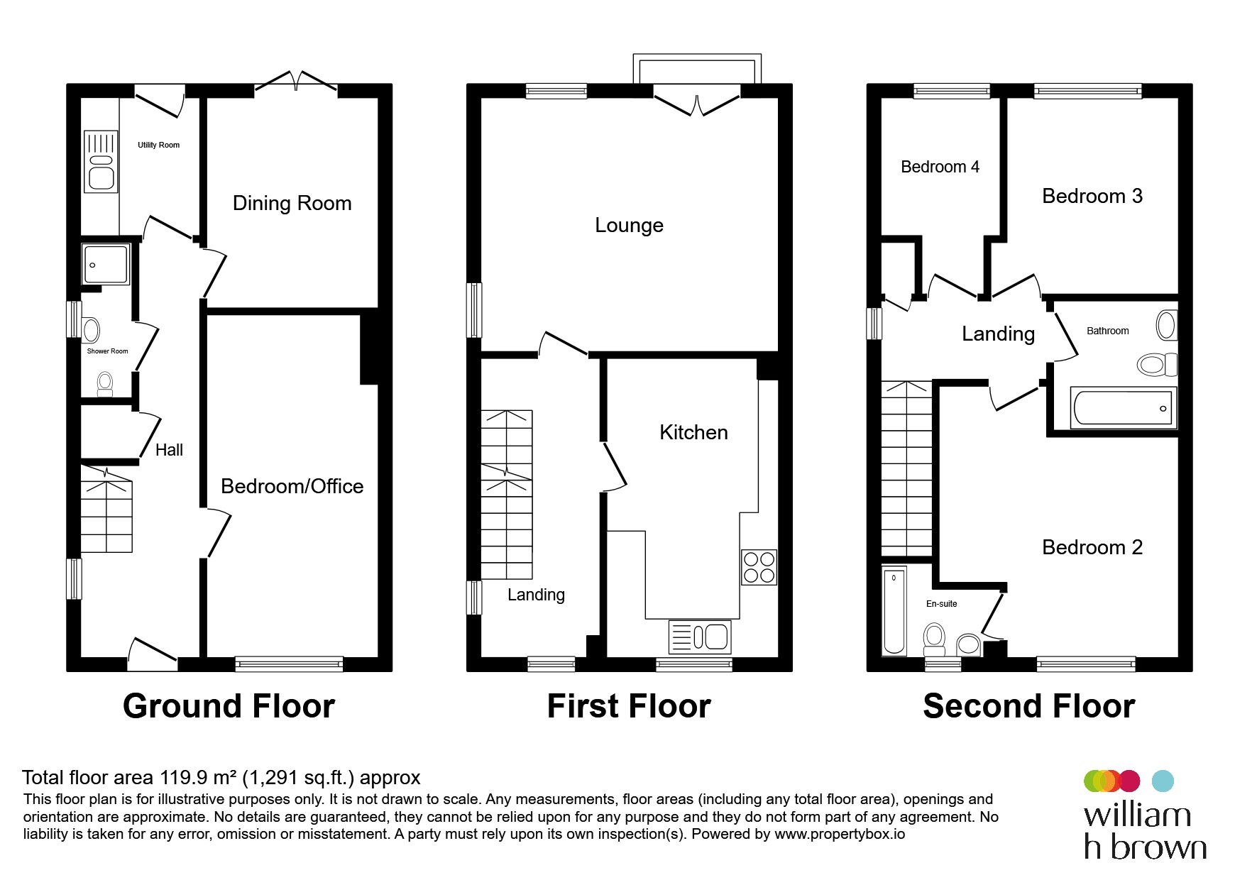 32, Blackthorn Way, Huddersfield floorplan