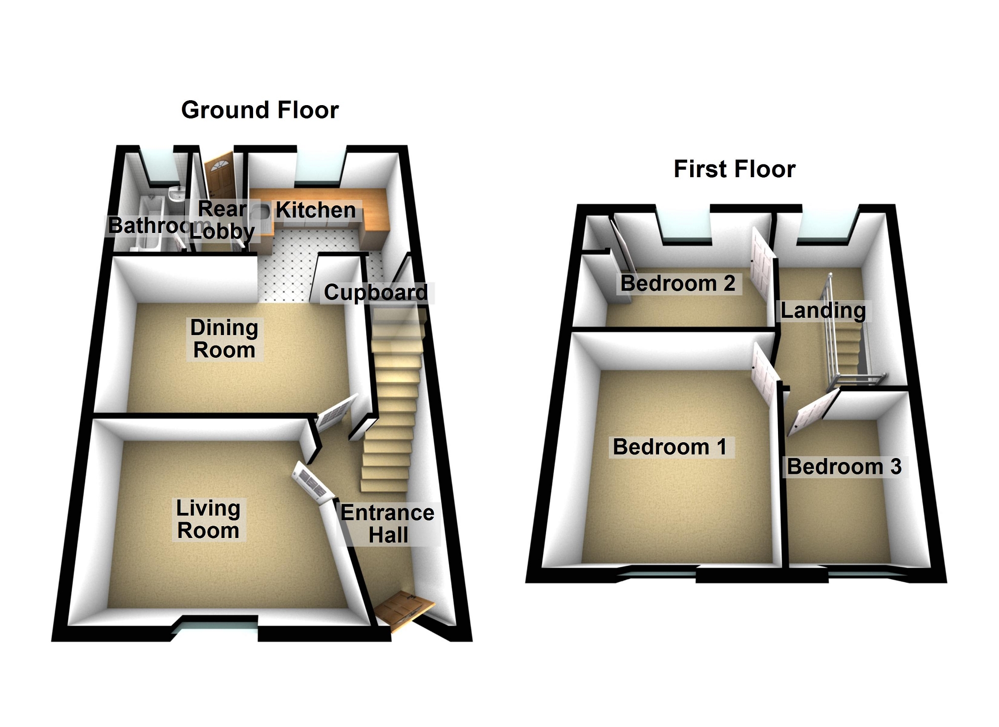 12, Gwendraeth Town, Kidwelly floorplan