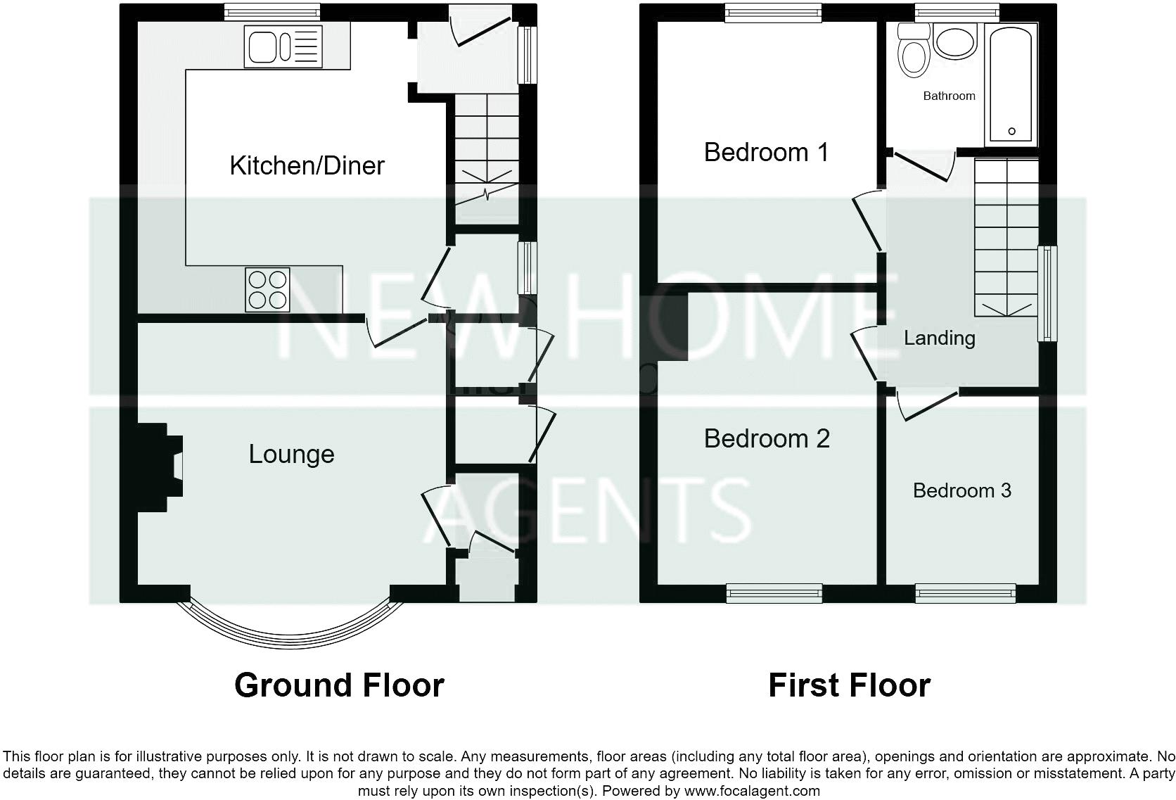 146, Church Street, Nottingham floorplan