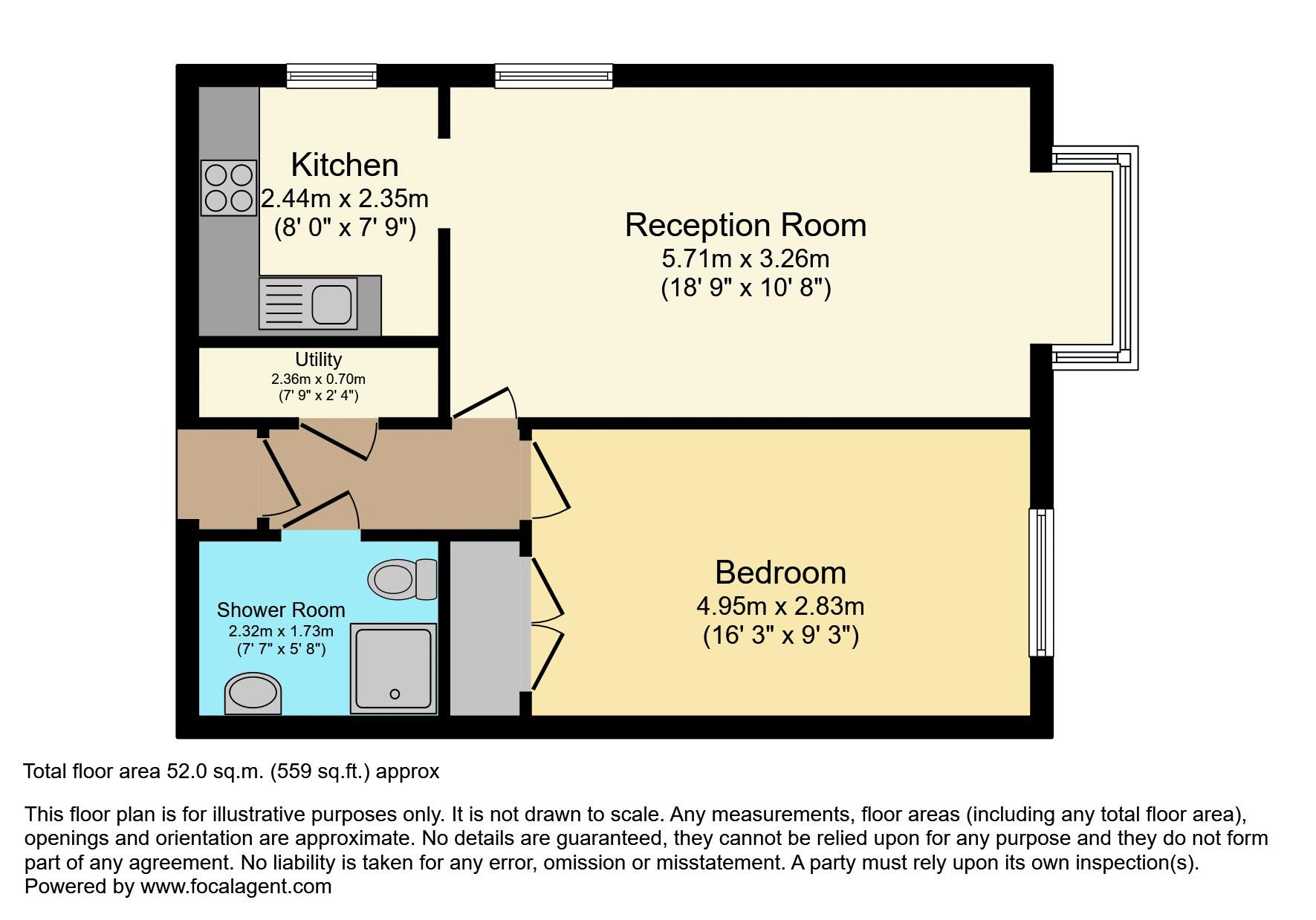 6, Manor Court Lodge, South Woodford floorplan