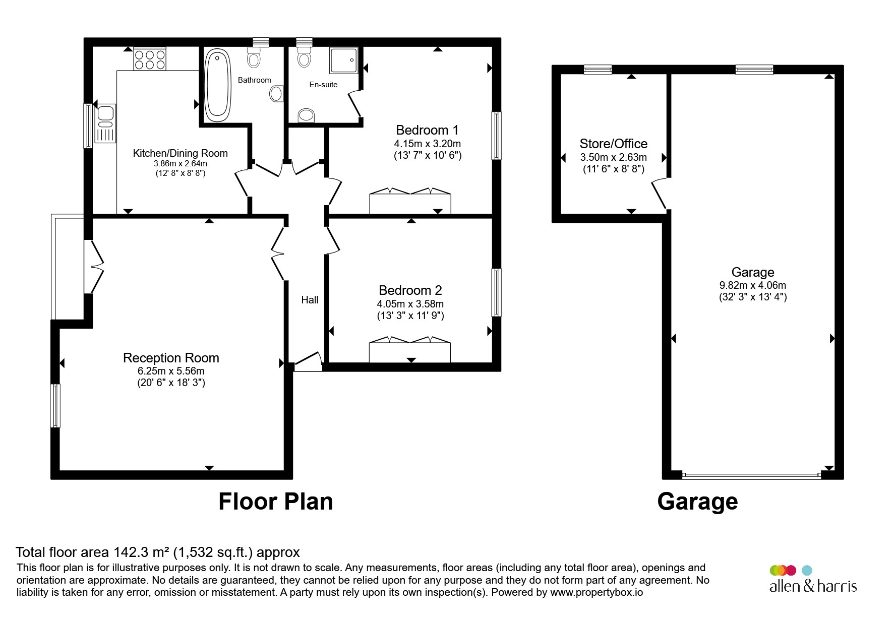 Flat 8, Petherton Mews, Llantrisant Road, Cardiff floorplan
