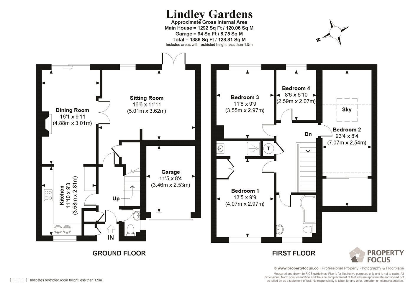 4 Bedrooms Link-detached house to rent in Lindley Gardens, Alresford, Hampshire SO24