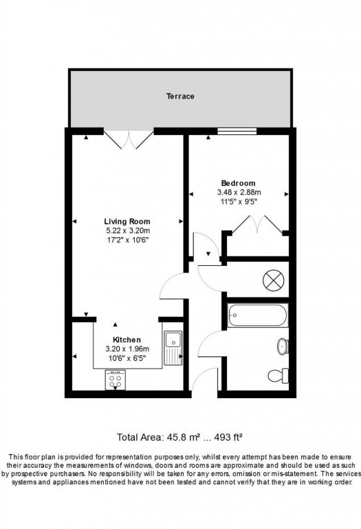 1 Bedrooms Flat for sale in The Courtyard, Camberley GU15