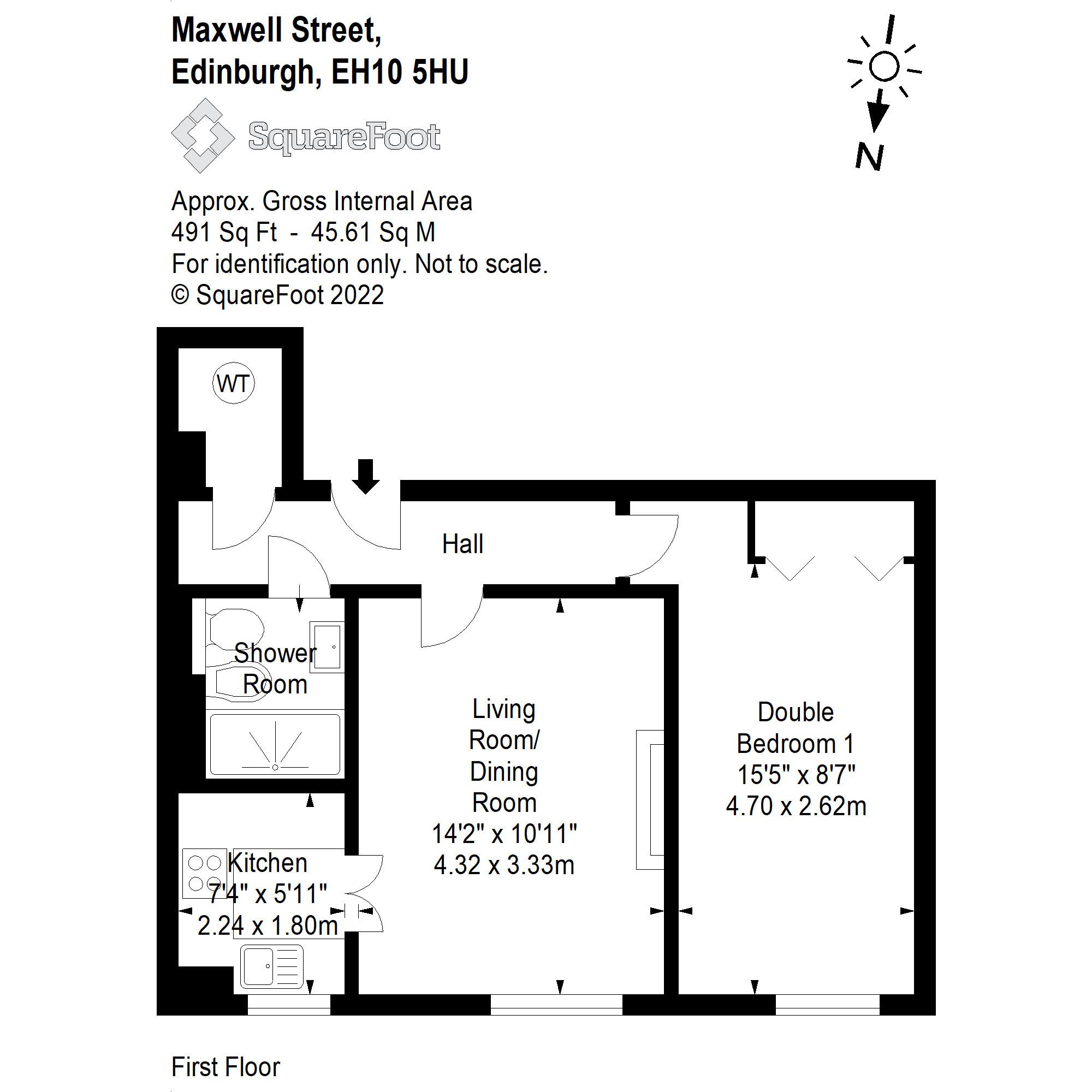 Maxwell Street, Morningside, Edinburgh EH10, 1 bedroom property for