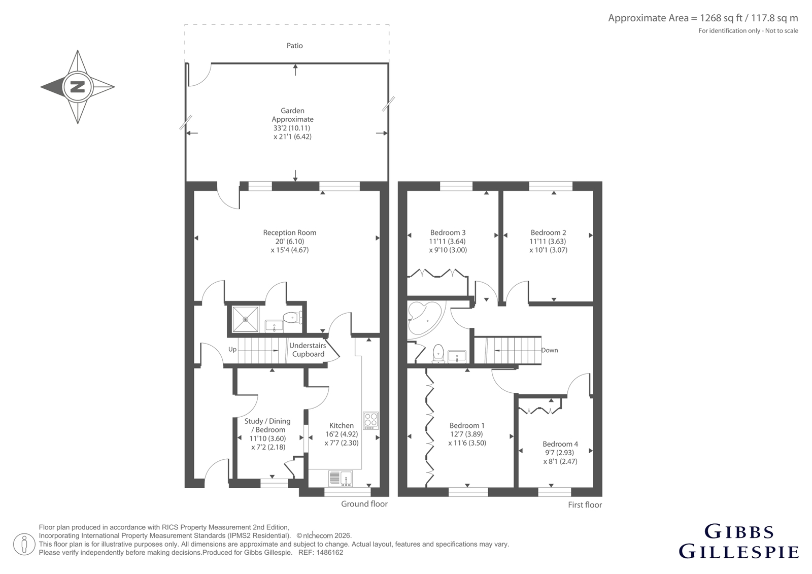 20, Woodridge Way, Northwood floorplan