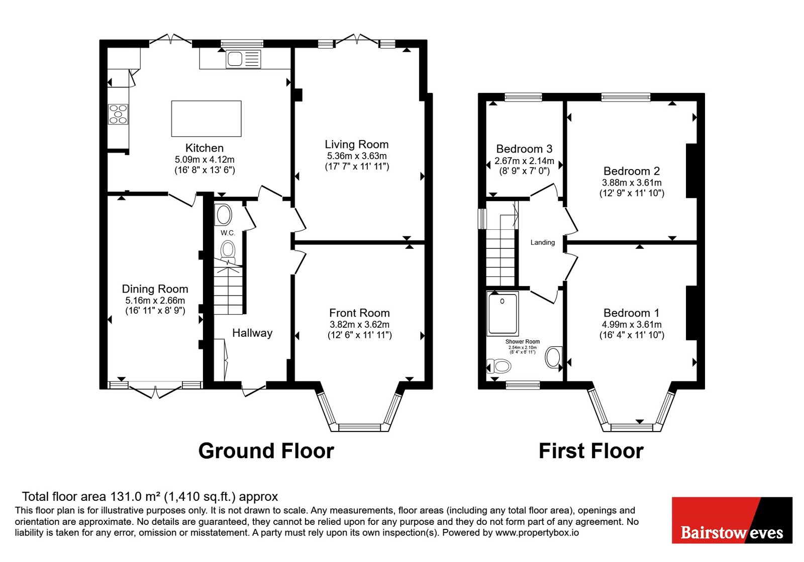 Broadway, West Midlands floorplan