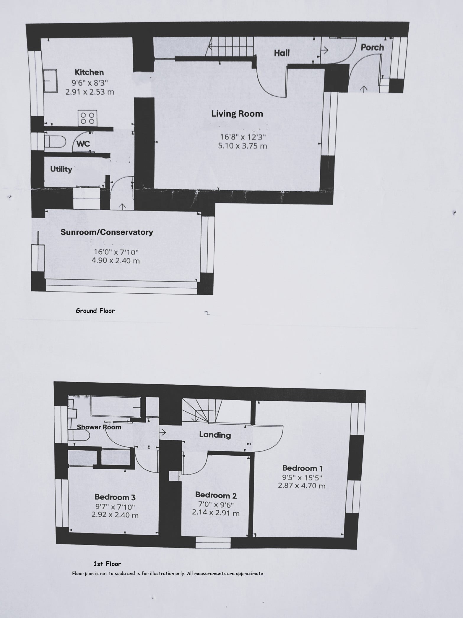 4, Llangadog Road, Mynyddygarreg, Kidwelly, SA17 floorplan