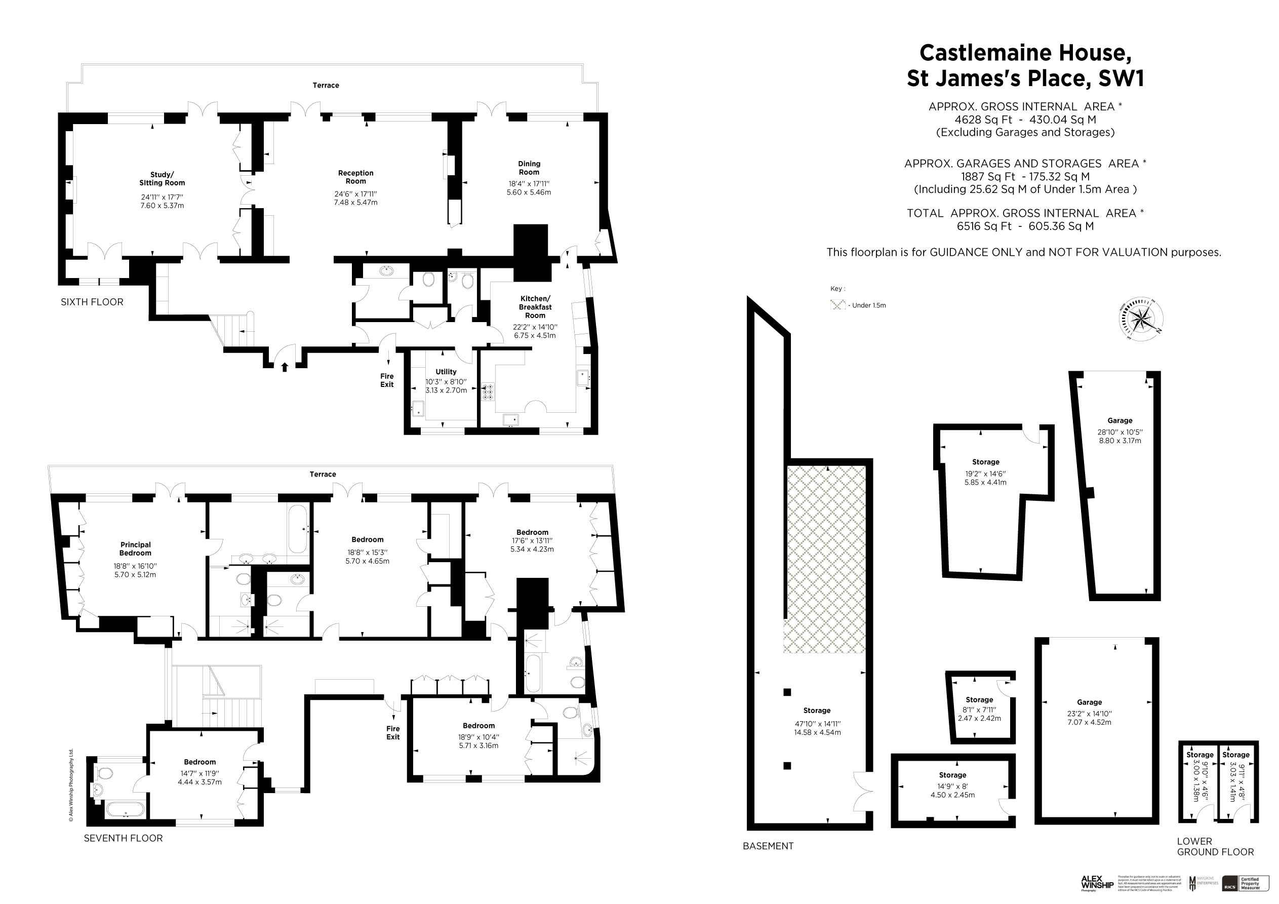 Penthouse,, Castlemaine House, London floorplan