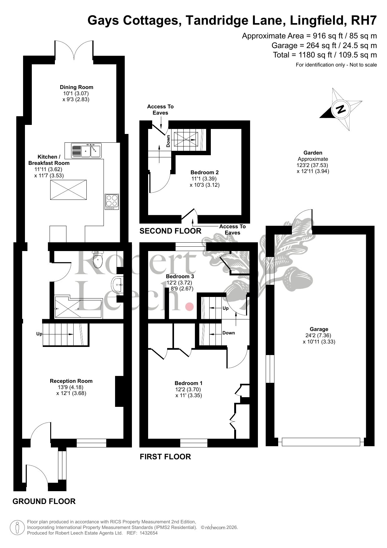Gays Cottages,8, Tandridge Lane, Lingfield floorplan